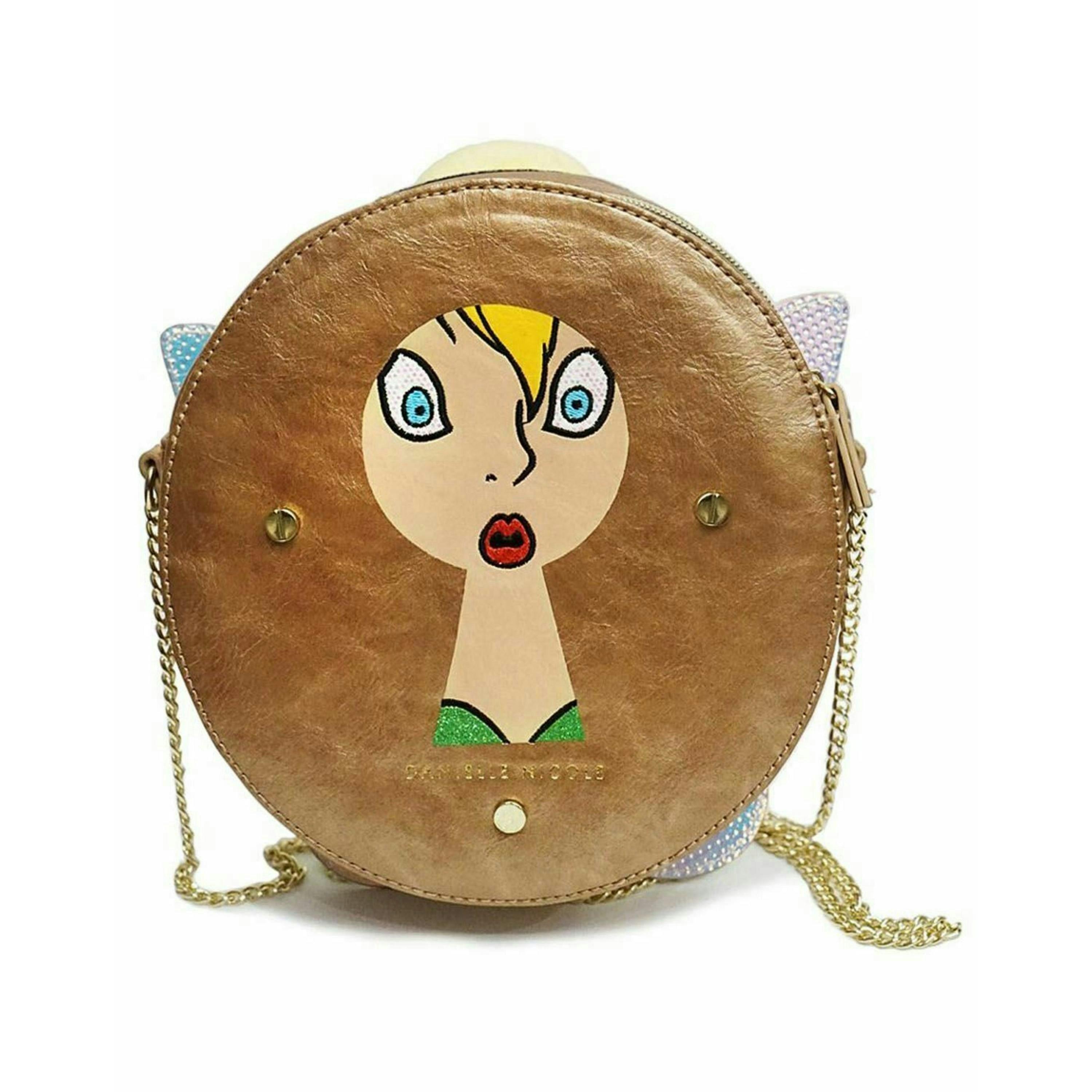 Danielle Nicole Womens Brown Tinkerbell Cross Body Bag (One Size) by Vanilla Underground , view 2 of 2