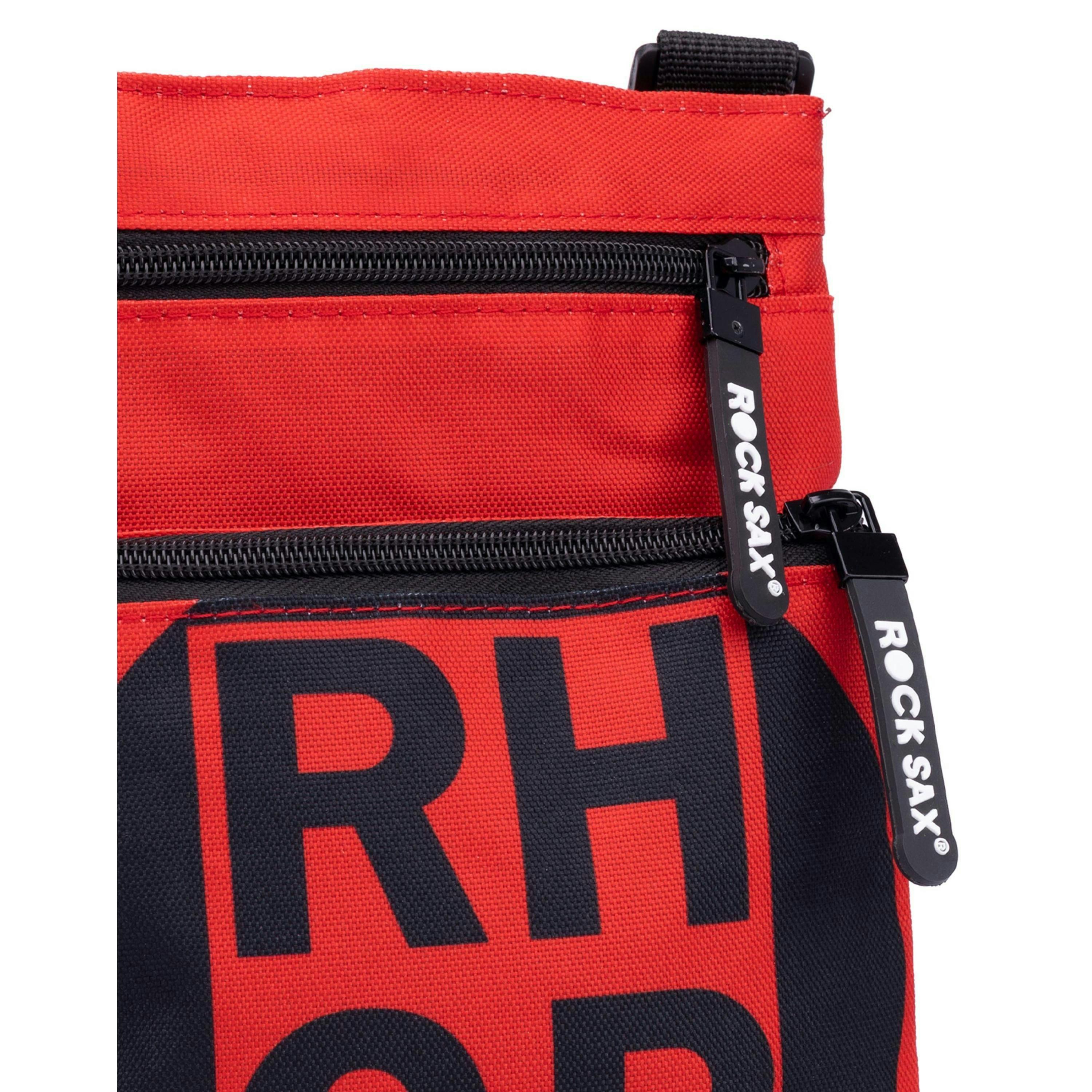 Rock Sax Unisex Red Red Hot Chilli Peppers Body Bag (One Size) by Vanilla Underground , view 2 of 5