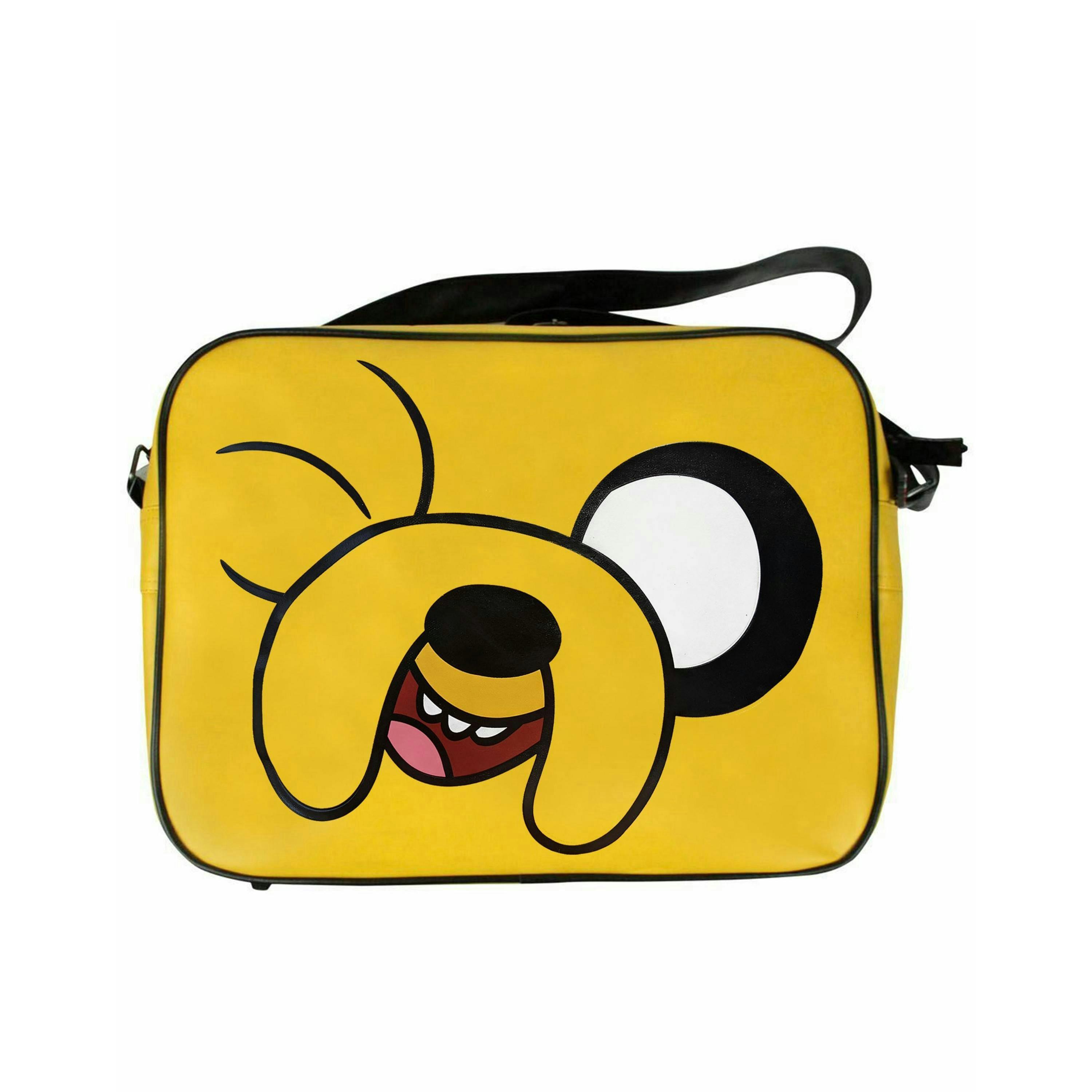 Adventure Time Mens Yellow Jake Messenger Bag (One Size) by Vanilla Underground , view 1 of 4