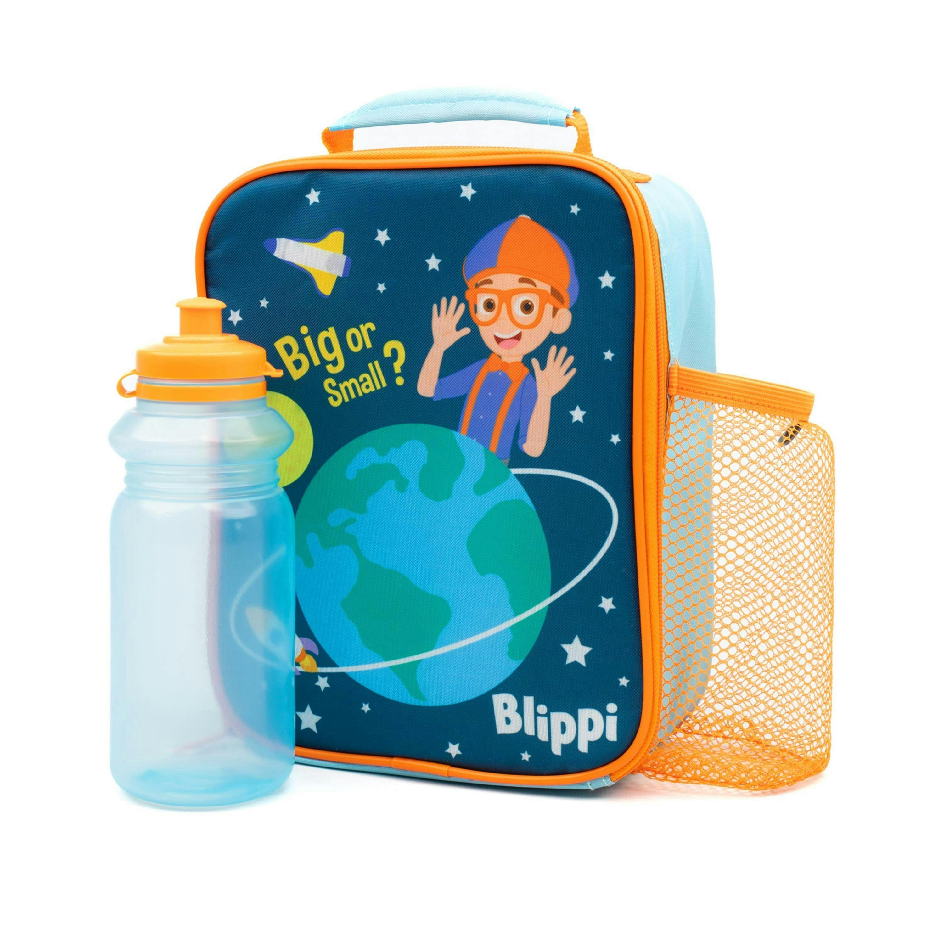 Blippi Unisex Kids Multicoloured Character Lunch Bag and Bottle Set (One Size) by Vanilla Underground , view 1 of 6