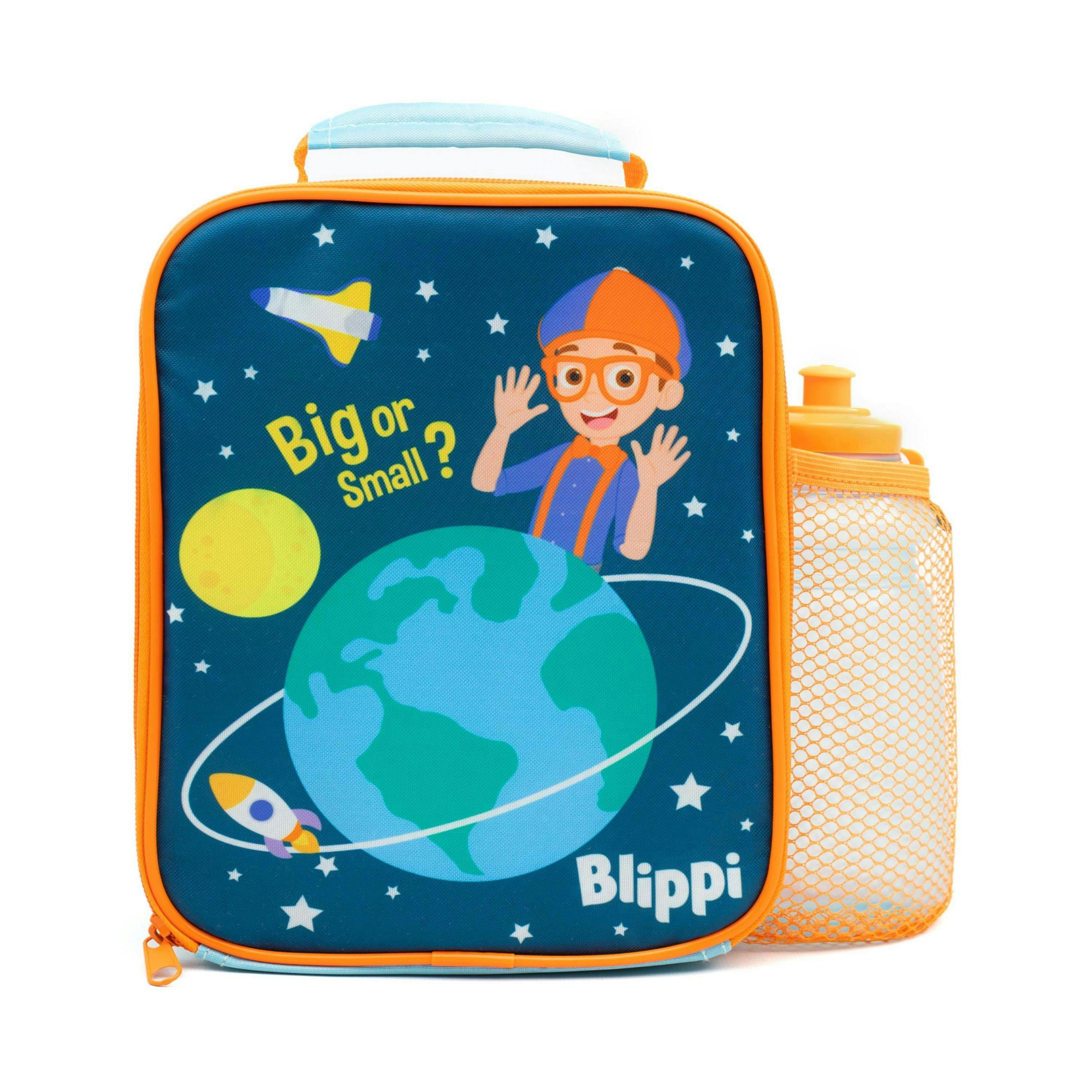 Blippi Unisex Kids Multicoloured Character Lunch Bag and Bottle Set (One Size) by Vanilla Underground , view 2 of 6