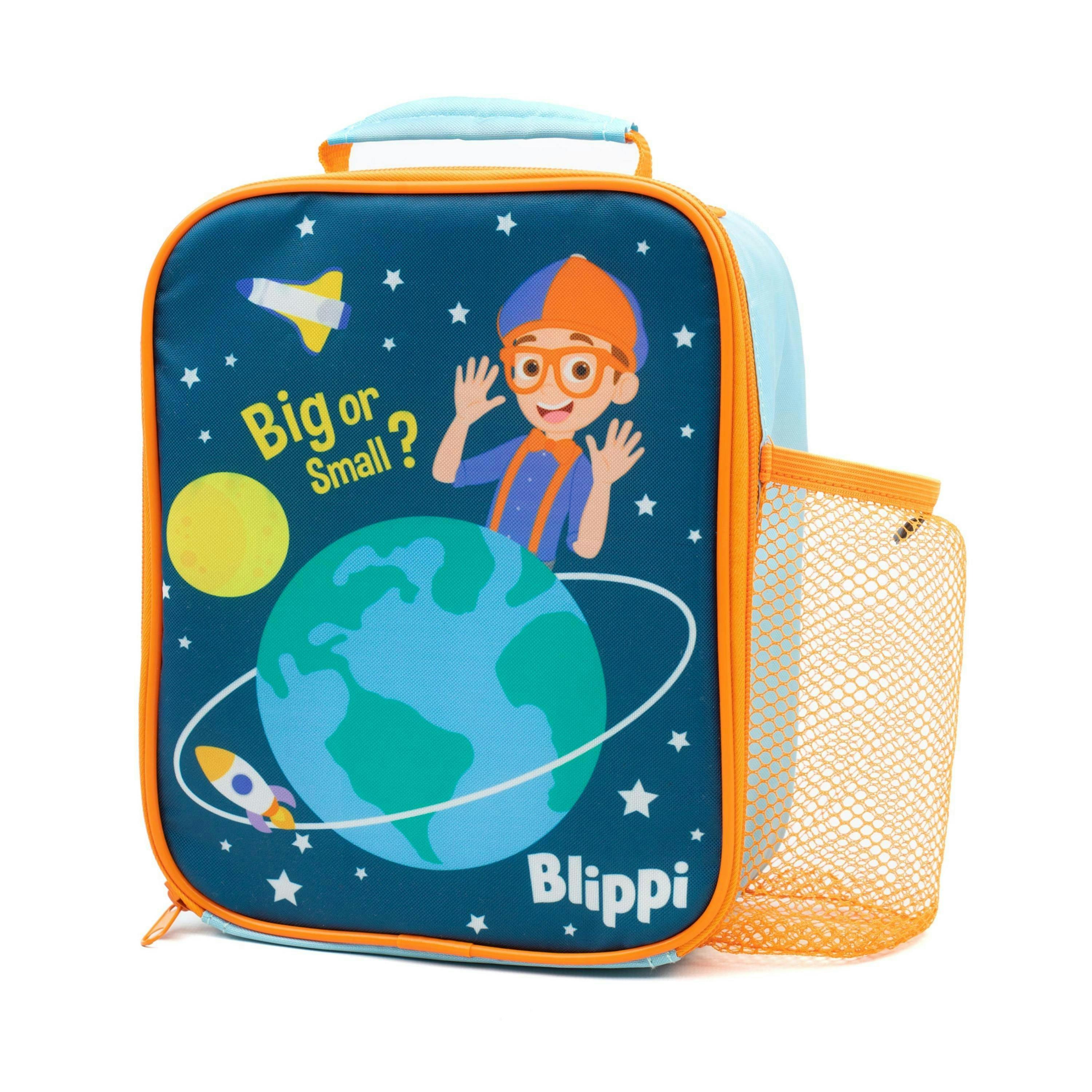 Blippi Unisex Kids Multicoloured Character Lunch Bag and Bottle Set (One Size) by Vanilla Underground , view 6 of 6