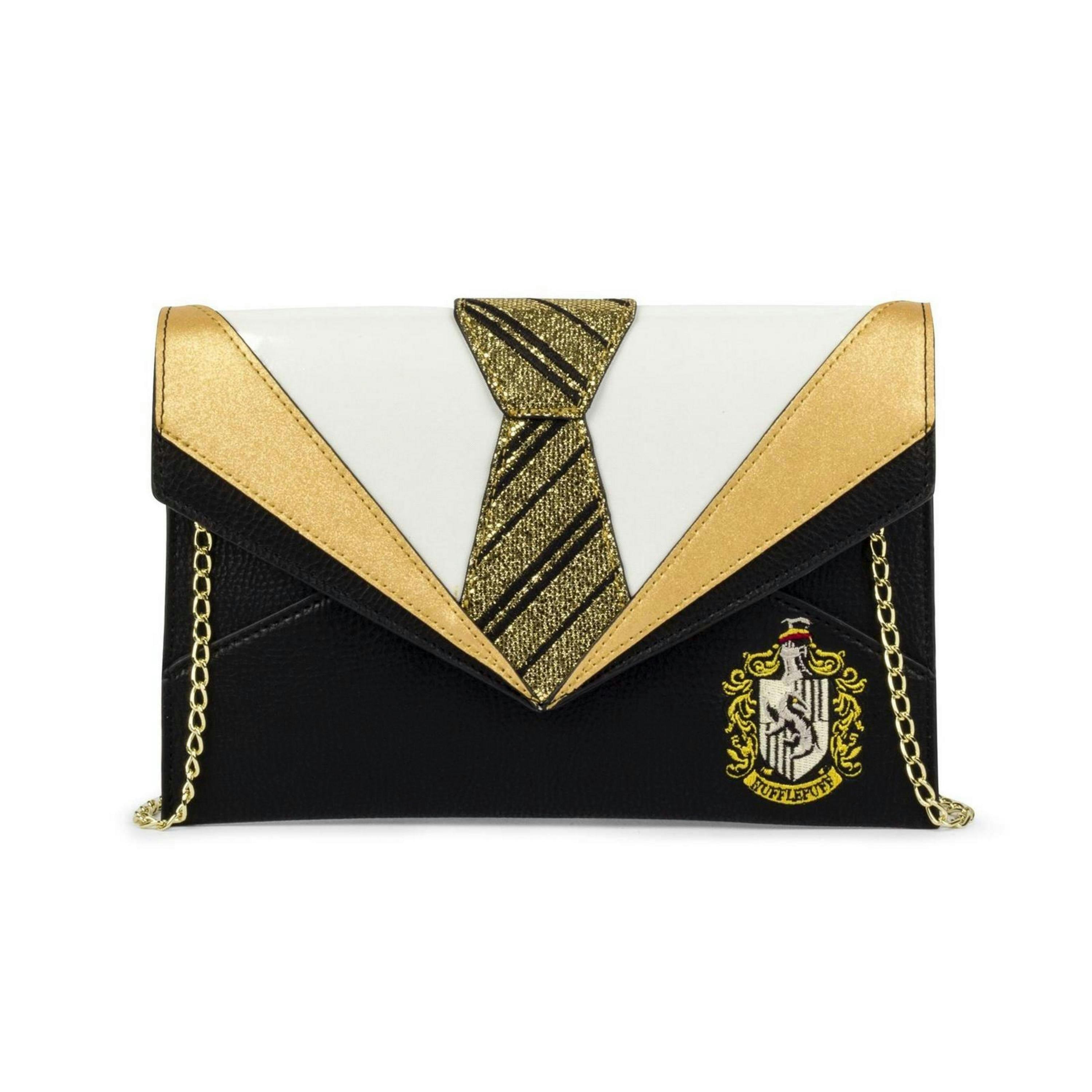 Danielle Nicole Womens Black Hufflepuff Clutch Bag (One Size) by Vanilla Underground , view 1 of 1