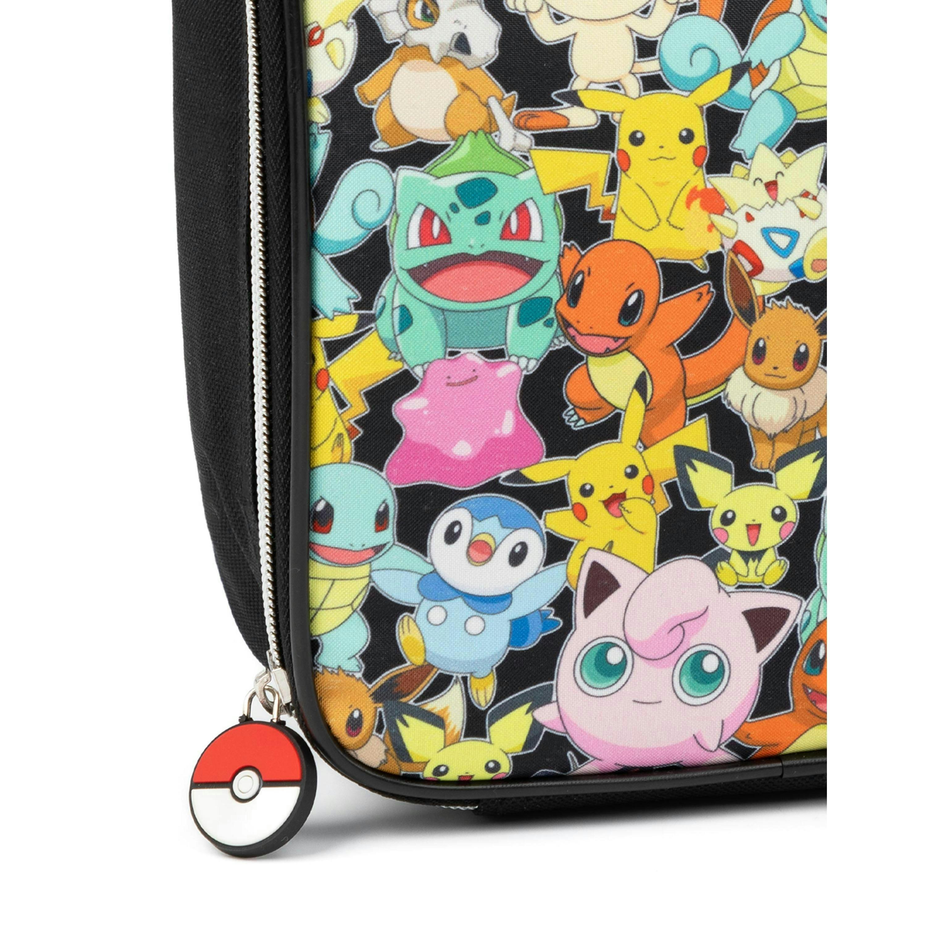 Pokemon Unisex Kids Black Character Zip Lunch Bag (One Size) by Vanilla Underground , view 6 of 6