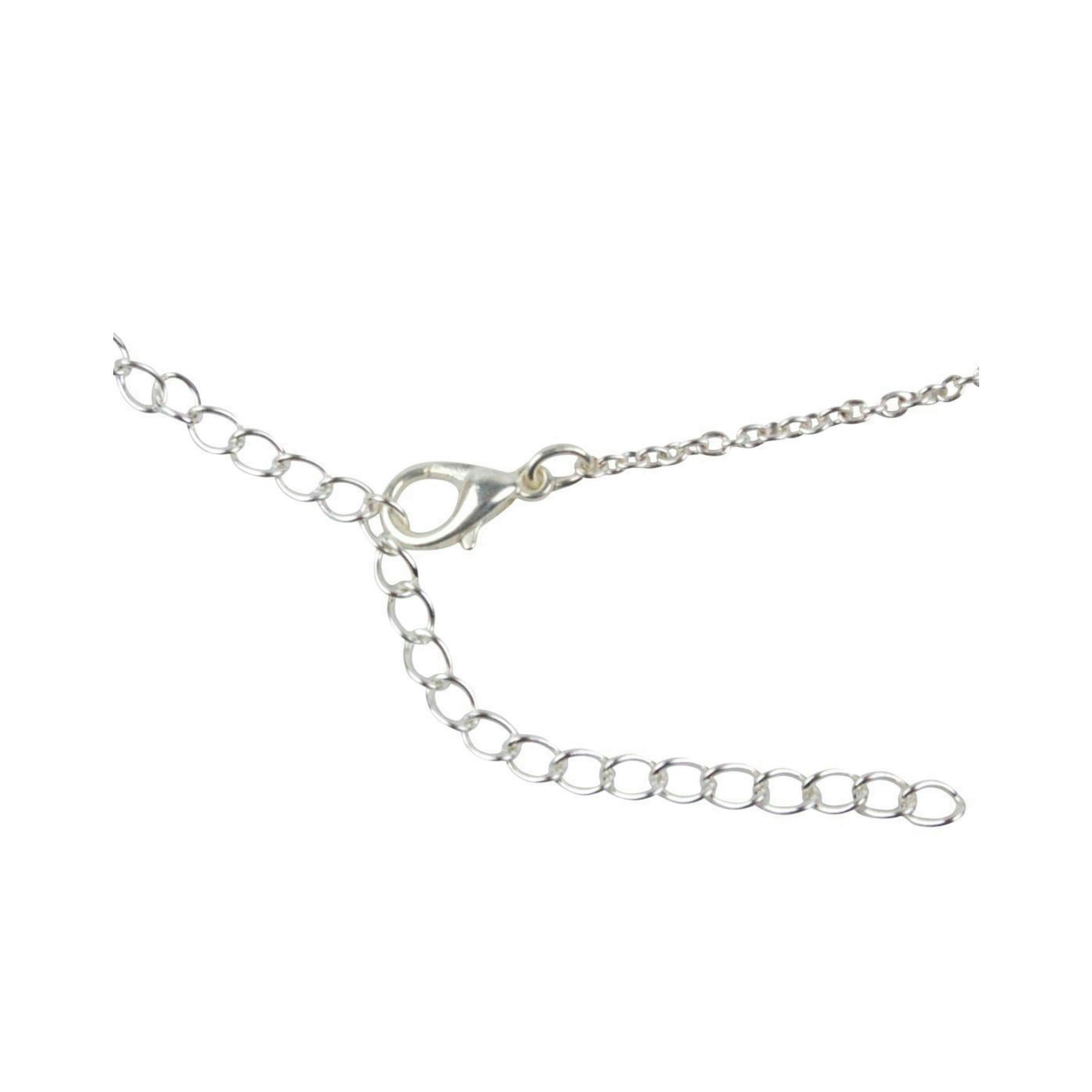 Shopkins Girls Silver Lucky Chain Necklace (One Size) by Vanilla Underground , view 2 of 3