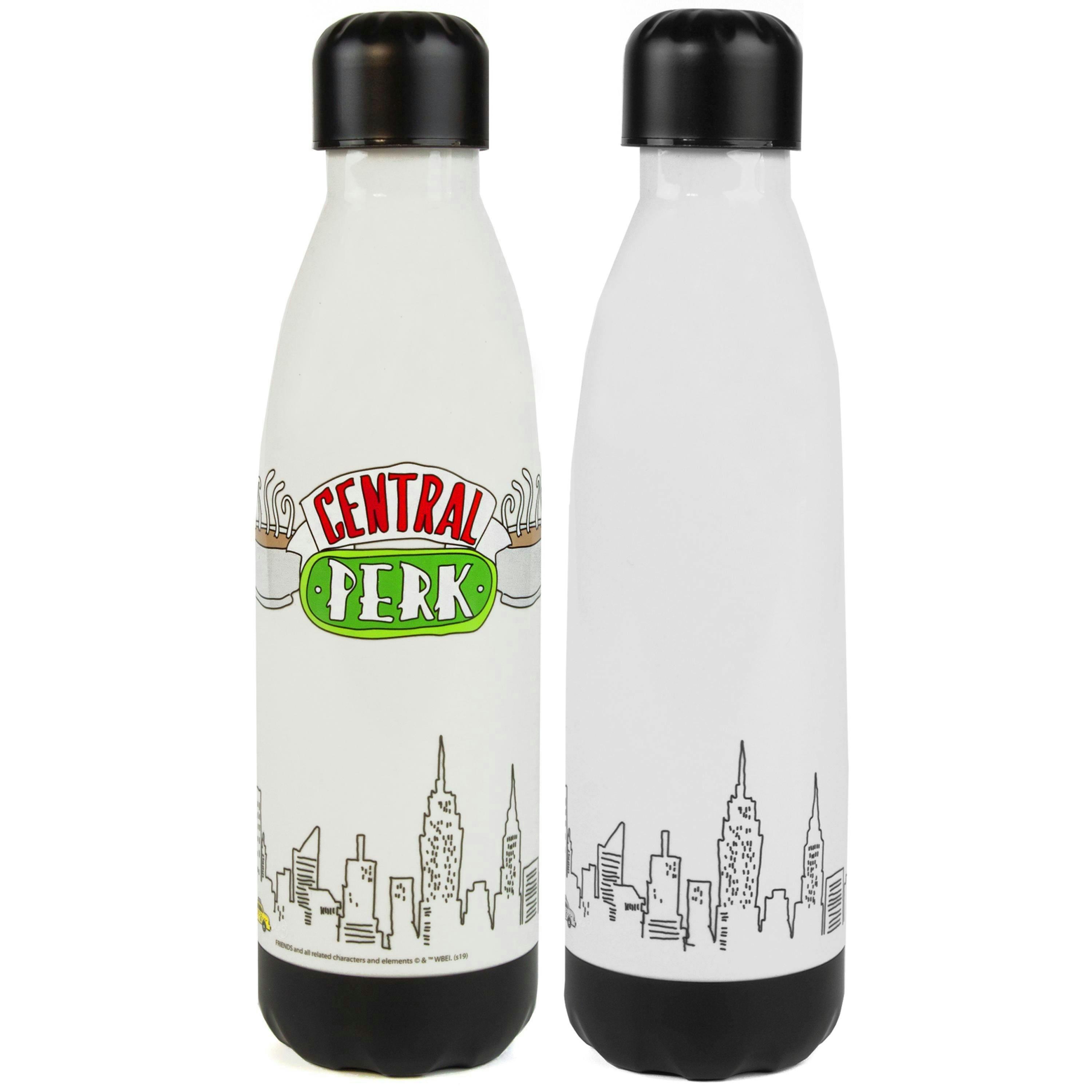 Friends Unisex Silver Central Perk Logo Tritan Bottle (One Size) by Vanilla Underground , view 1 of 3