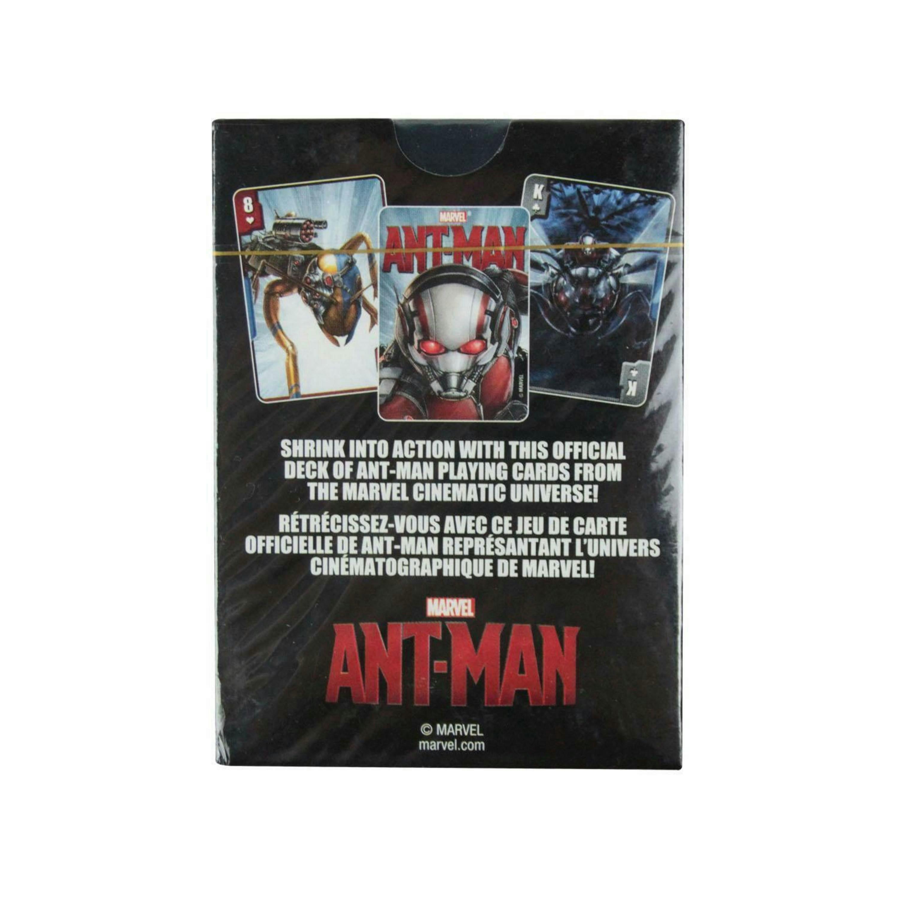Marvel Unisex Red Ant-Man Playing Cards (One Size) by Vanilla Underground , view 2 of 2