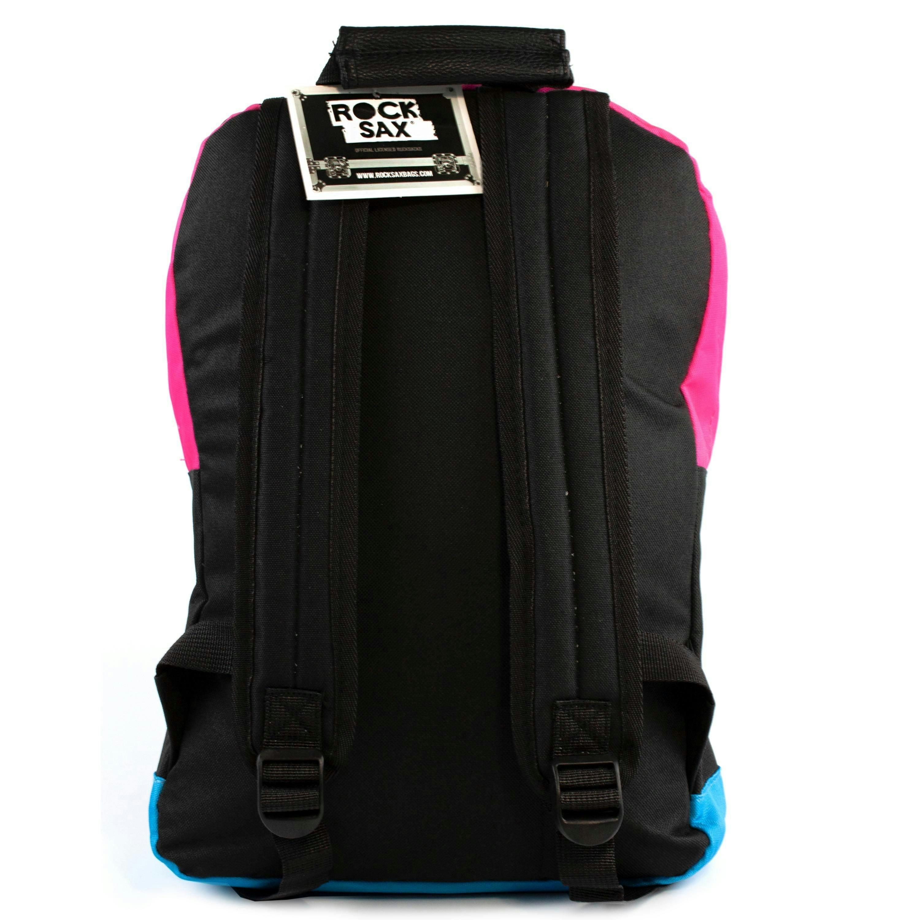 Rock Sax Unisex Black Blink 182 Backpack (One Size) by Vanilla Underground , view 3 of 3