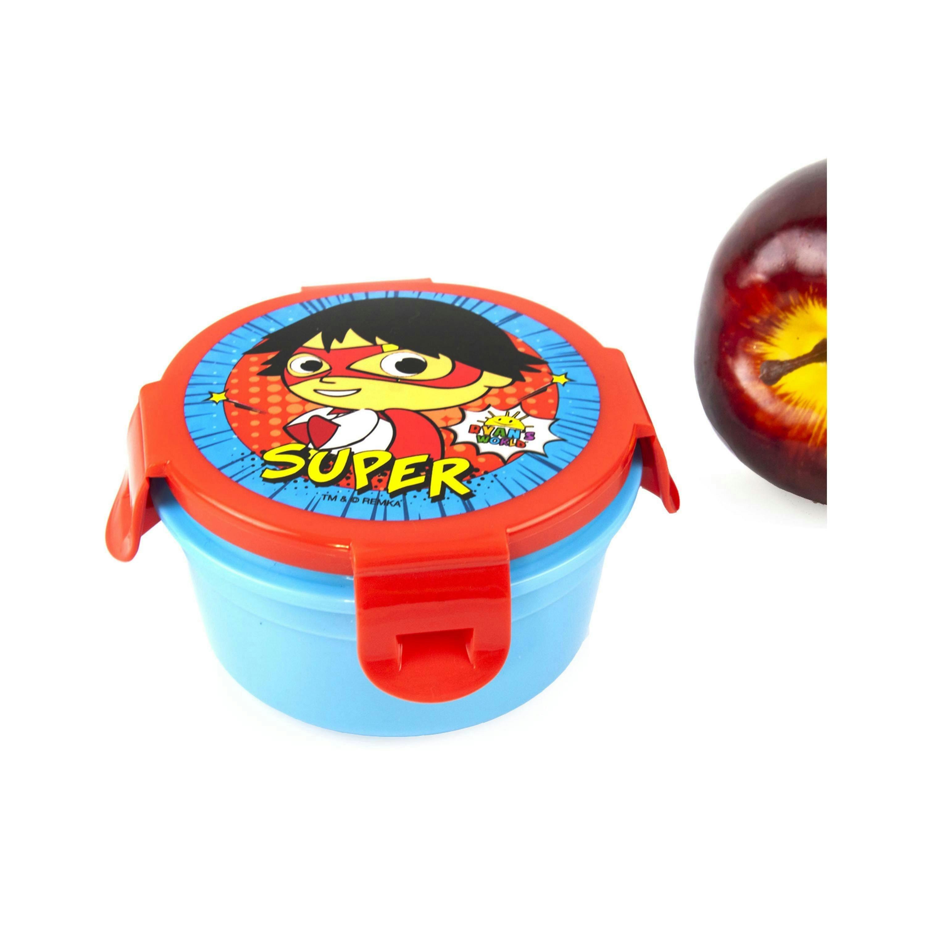 Ryans World Boys Red Lunch Bag Bottle and Snack Pot (One Size) by Vanilla Underground , view 5 of 6