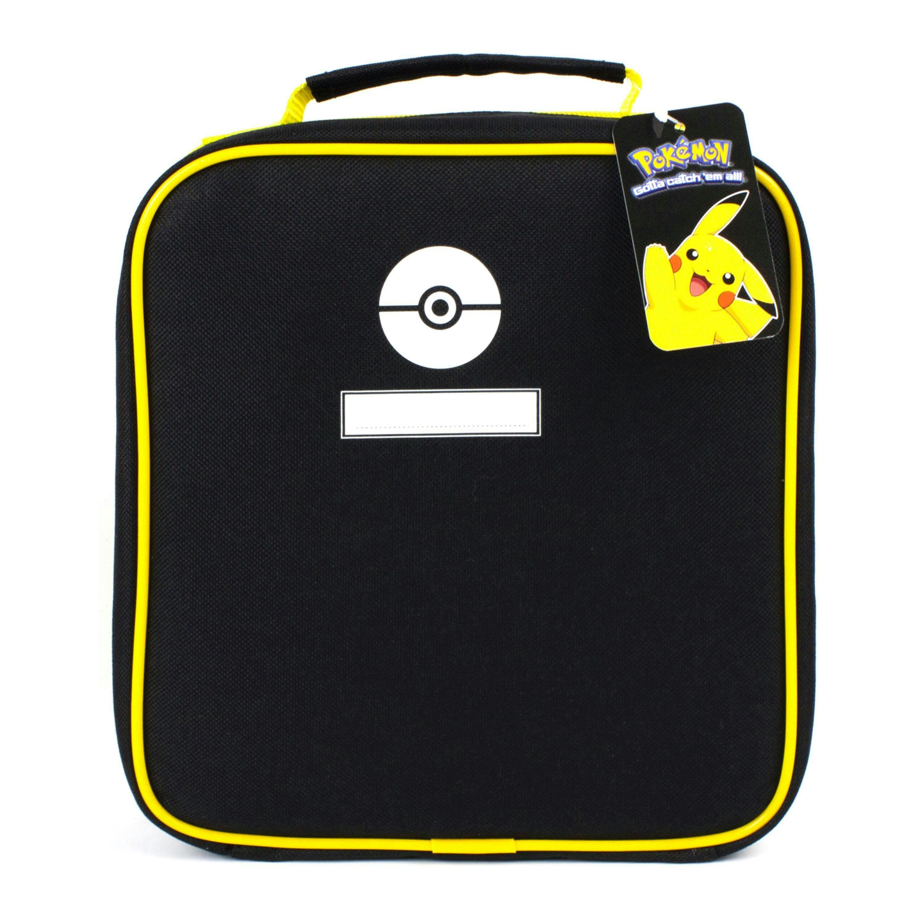 Pokemon Unisex Kids Multicoloured Pikachu & Squirtle Lunch Bag, Lunch Box and Bottle Set (One Size) by Vanilla Underground , view 6 of 6