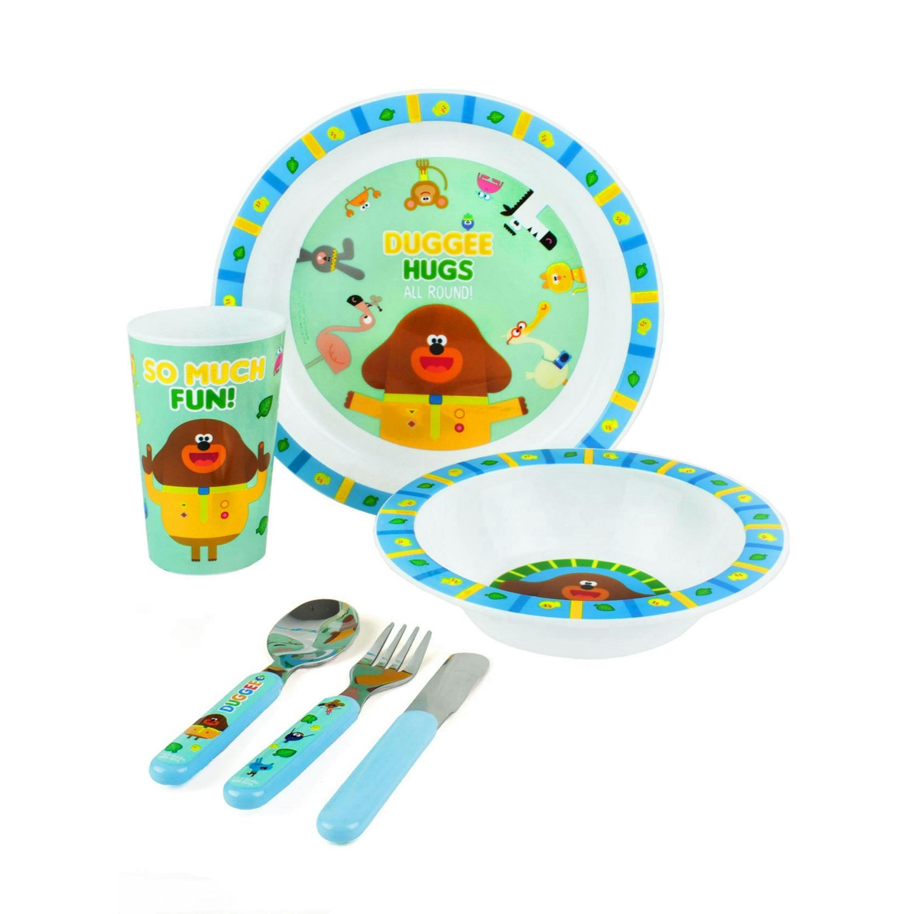 Hey Duggee Boys Blue Cutlery (One Size) by Vanilla Underground , view 1 of 6