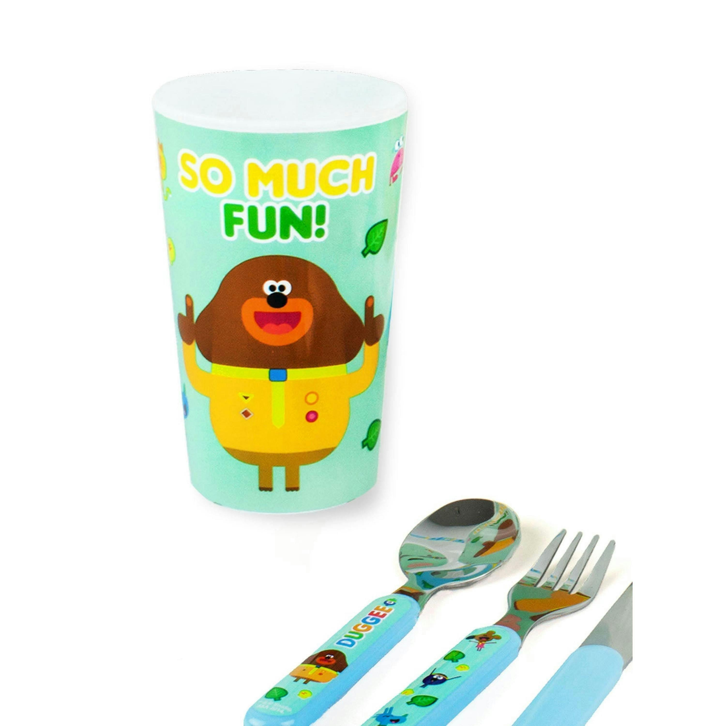 Hey Duggee Boys Blue Cutlery (One Size) by Vanilla Underground , view 6 of 6