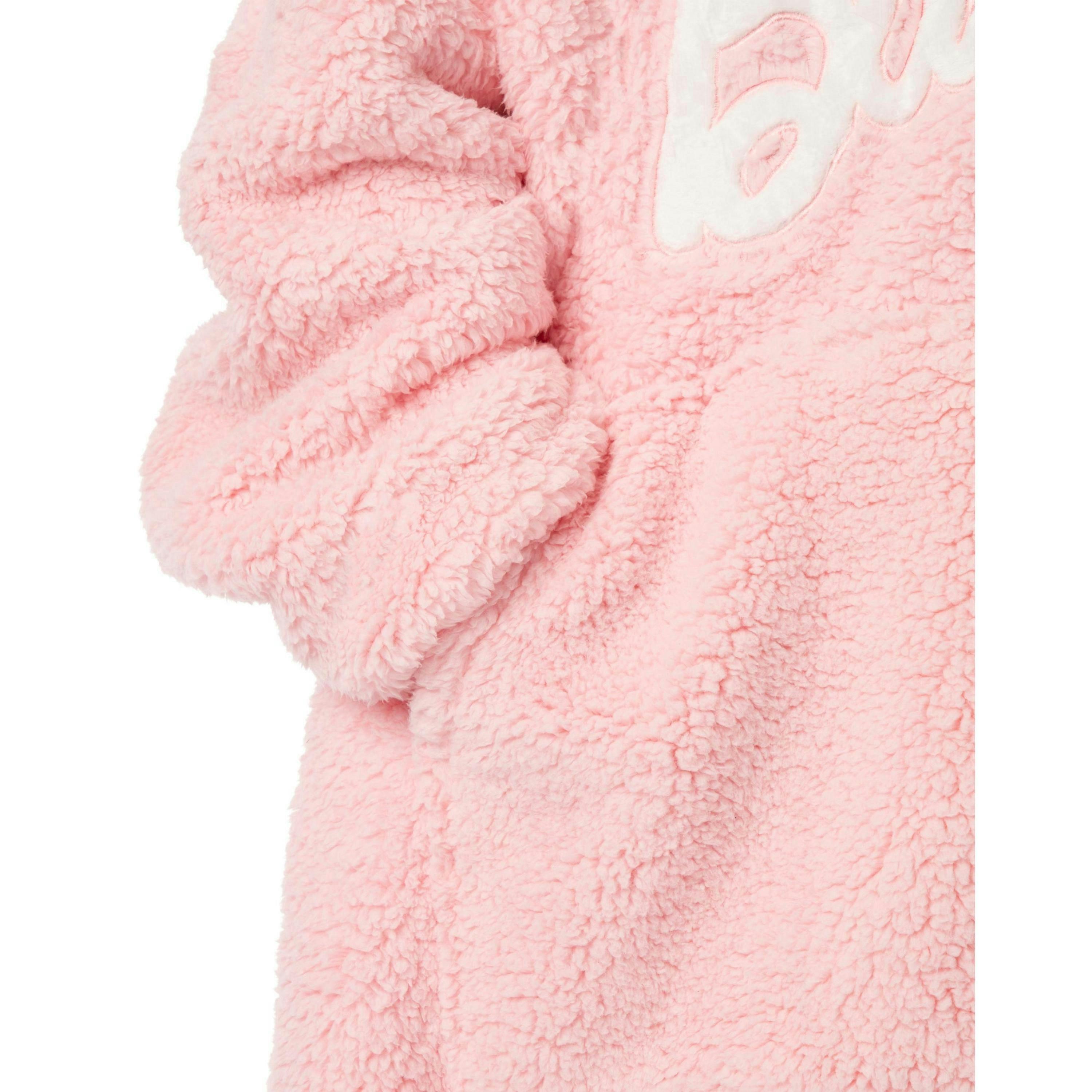 Barbie Womens Pink Blanket Hoodie (One Size) by Vanilla Underground , view 4 of 6