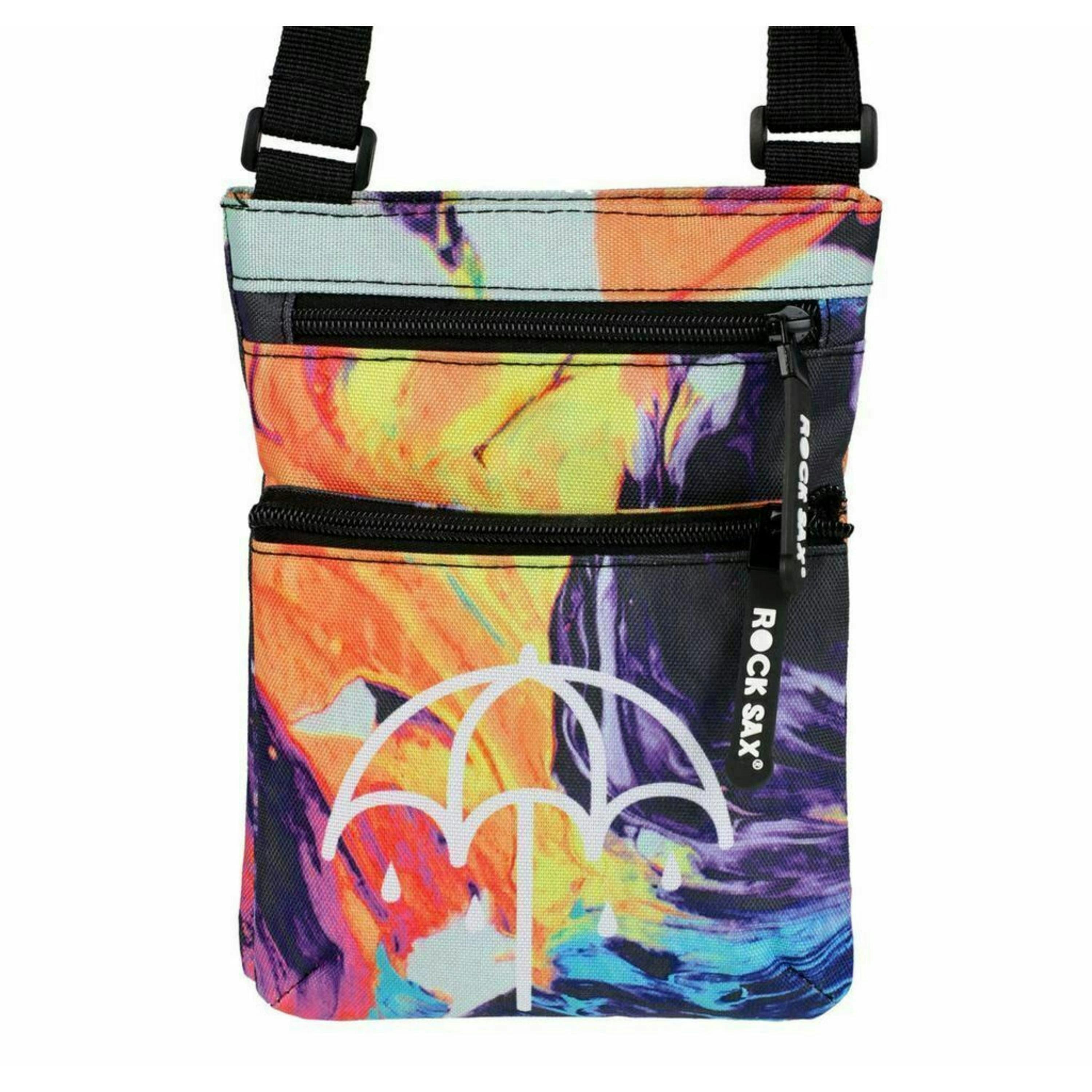 Rock Sax Unisex Black Bring Me The Horizon Body Bag (One Size) by Vanilla Underground , view 3 of 4