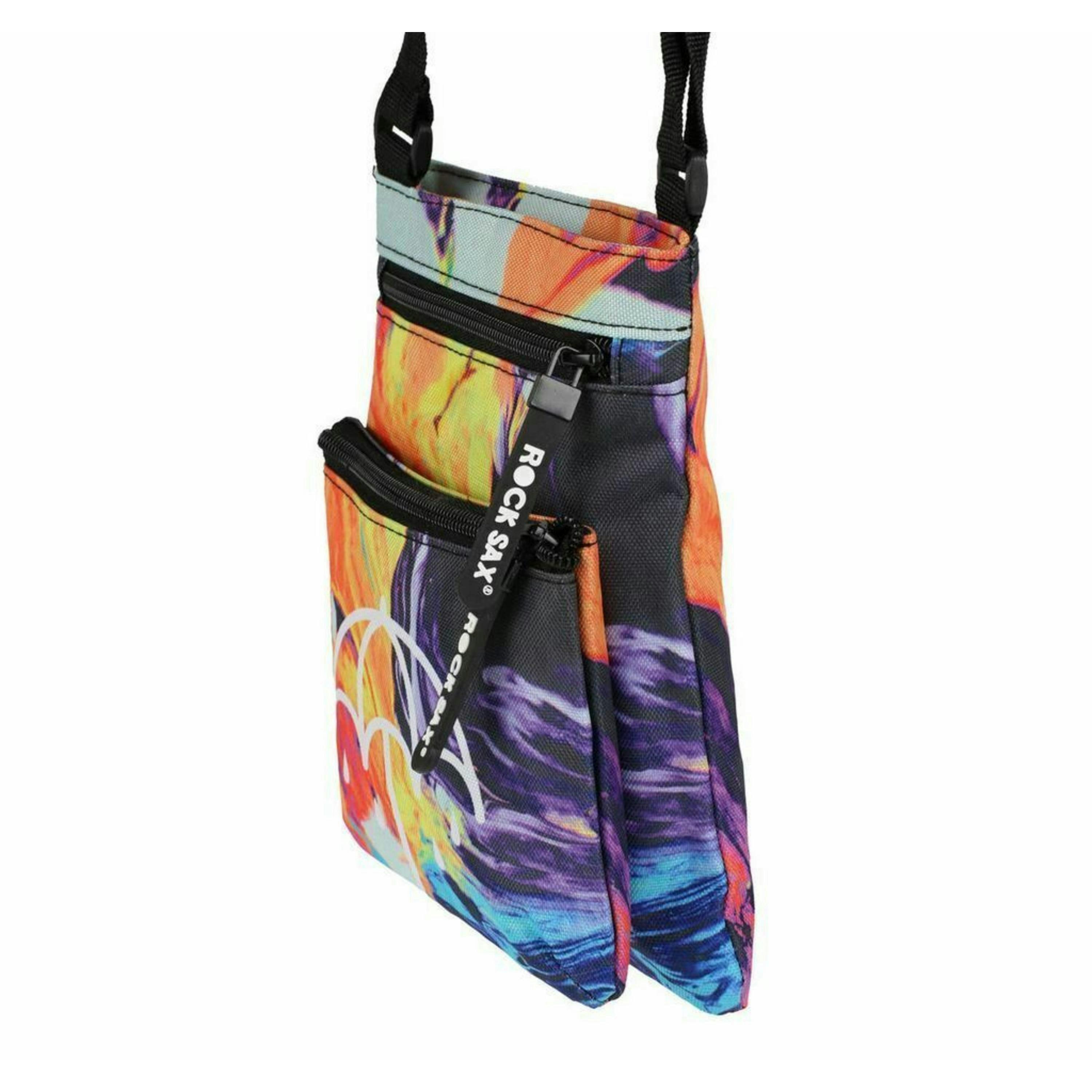 Rock Sax Unisex Black Bring Me The Horizon Body Bag (One Size) by Vanilla Underground , view 4 of 4