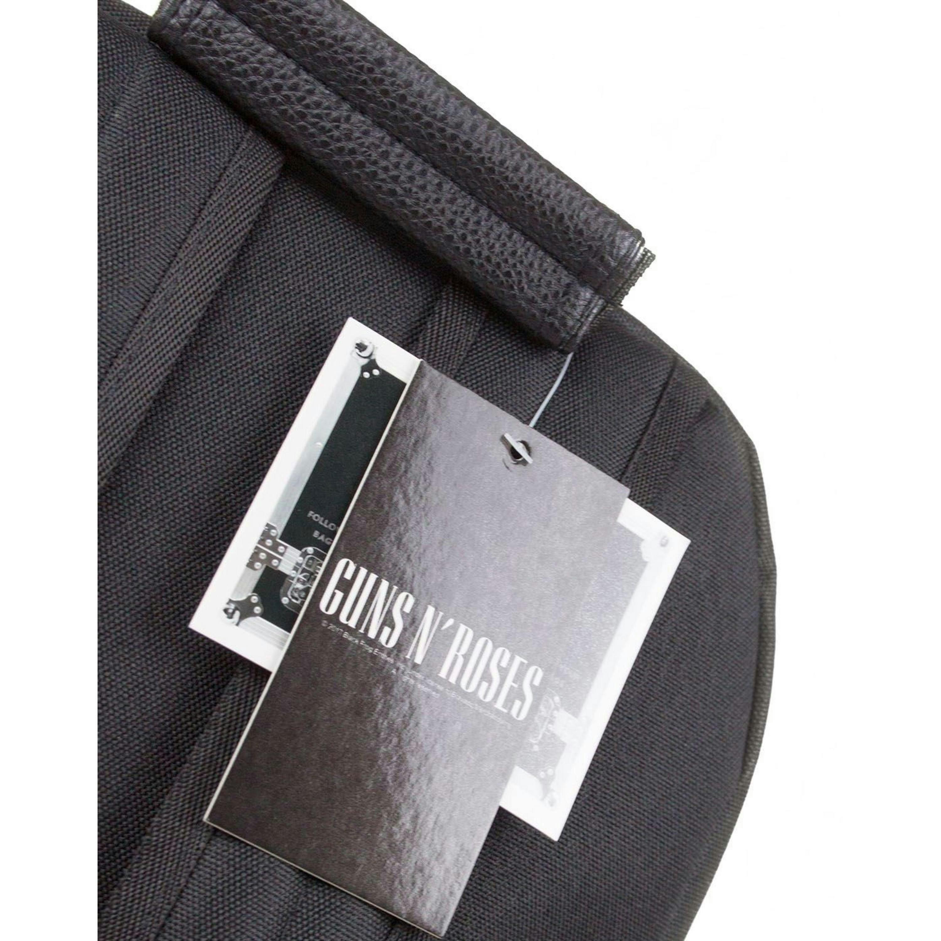 Rock Sax Unisex Black Guns N Roses Backpack (One Size) by Vanilla Underground , view 4 of 4