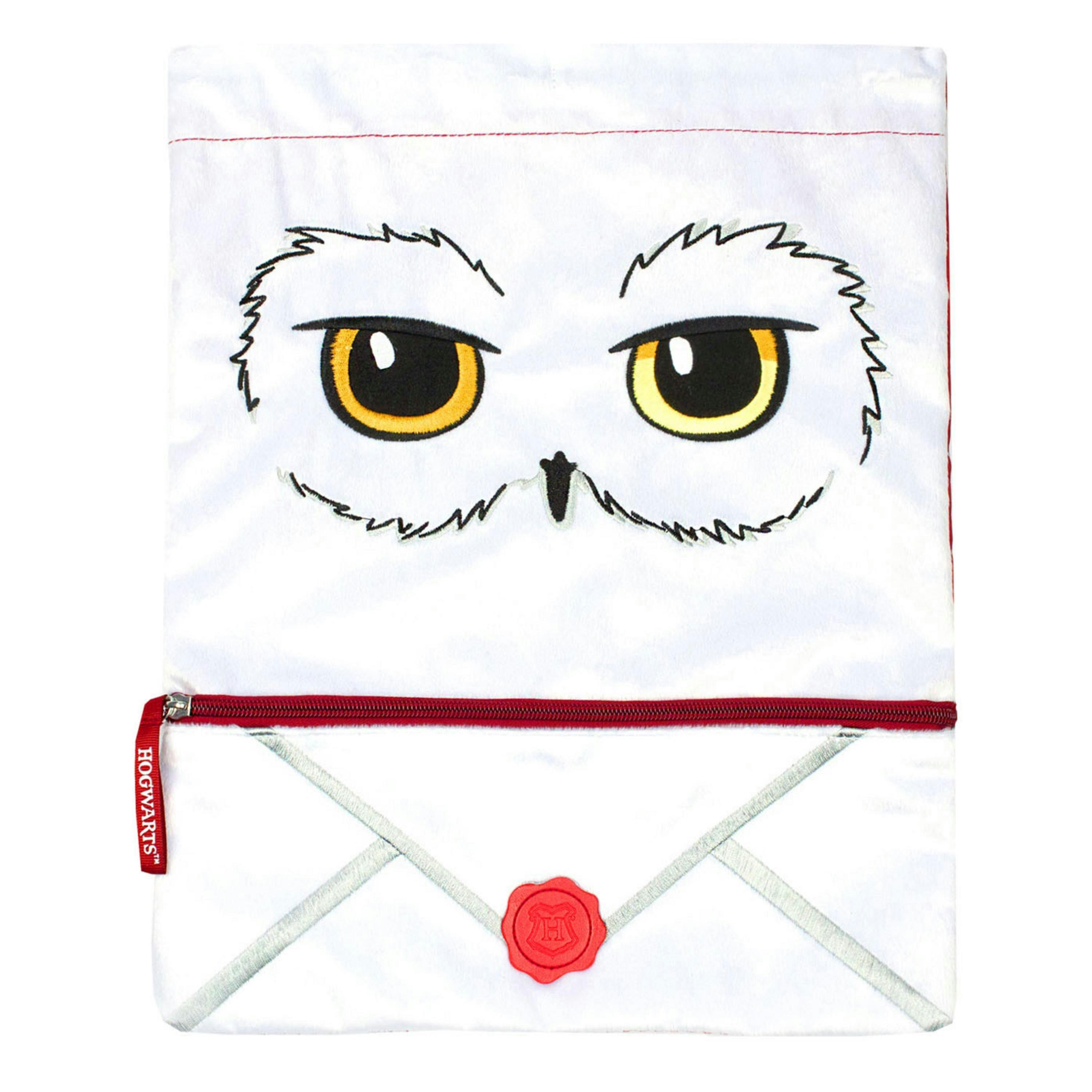 Harry Potter Unisex Kids White Hedwig Drawstring Bag (One Size) by Vanilla Underground , view 2 of 5