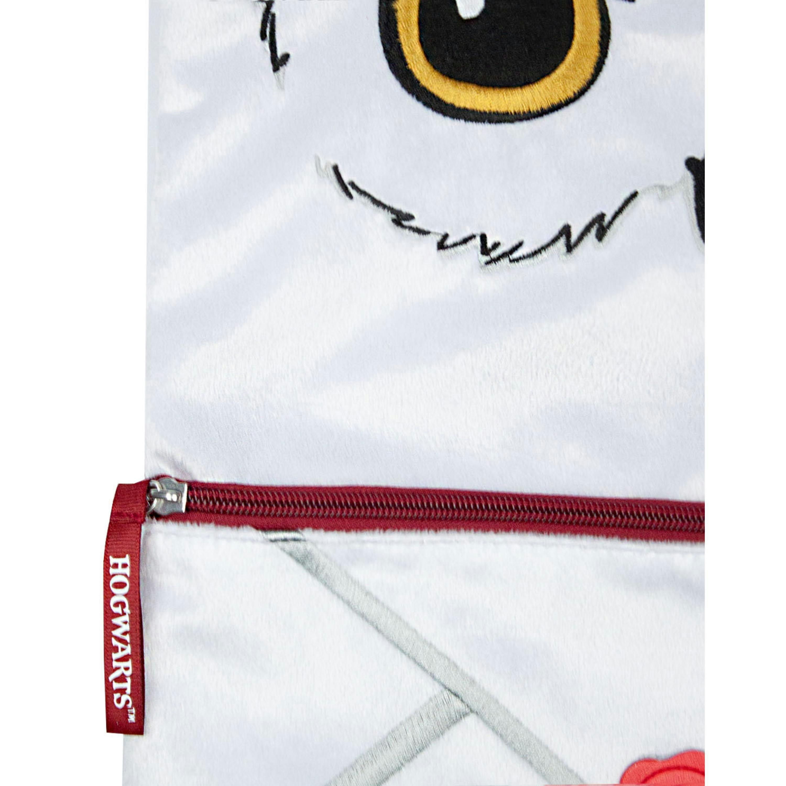 Harry Potter Unisex Kids White Hedwig Drawstring Bag (One Size) by Vanilla Underground , view 4 of 5