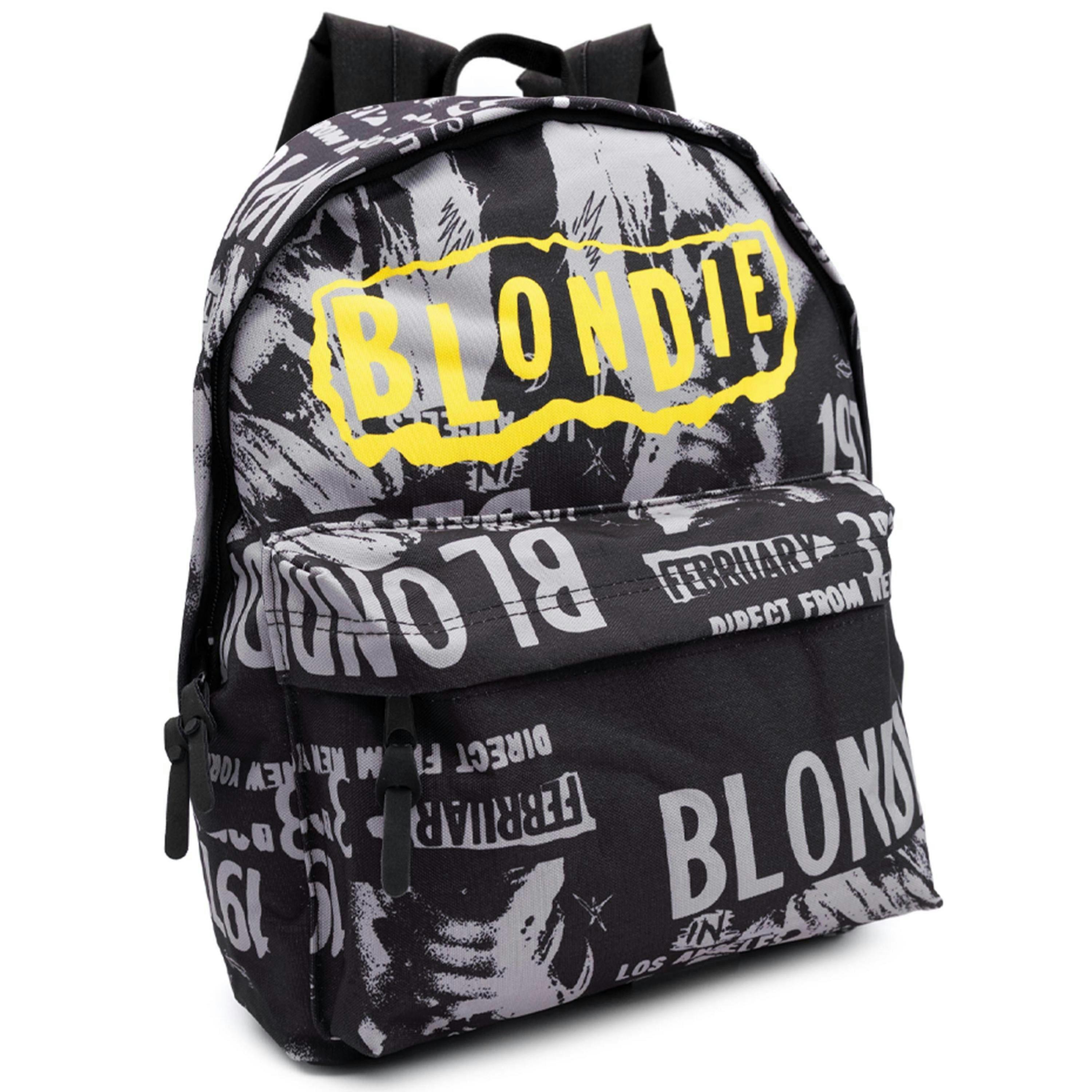 Blondie Unisex Black Logo Backpack (One Size) by Vanilla Underground , view 1 of 6