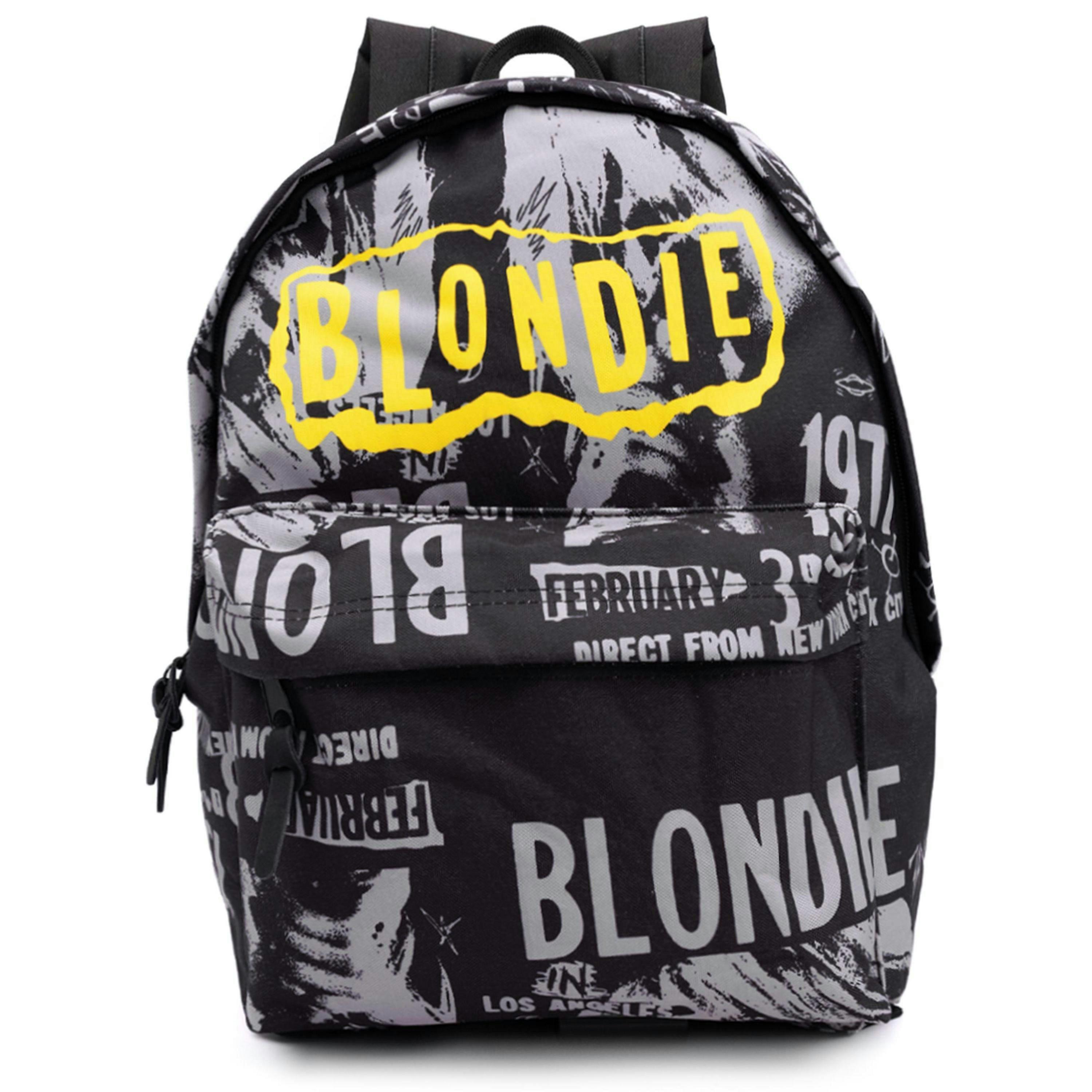 Blondie Unisex Black Logo Backpack (One Size) by Vanilla Underground , view 2 of 6