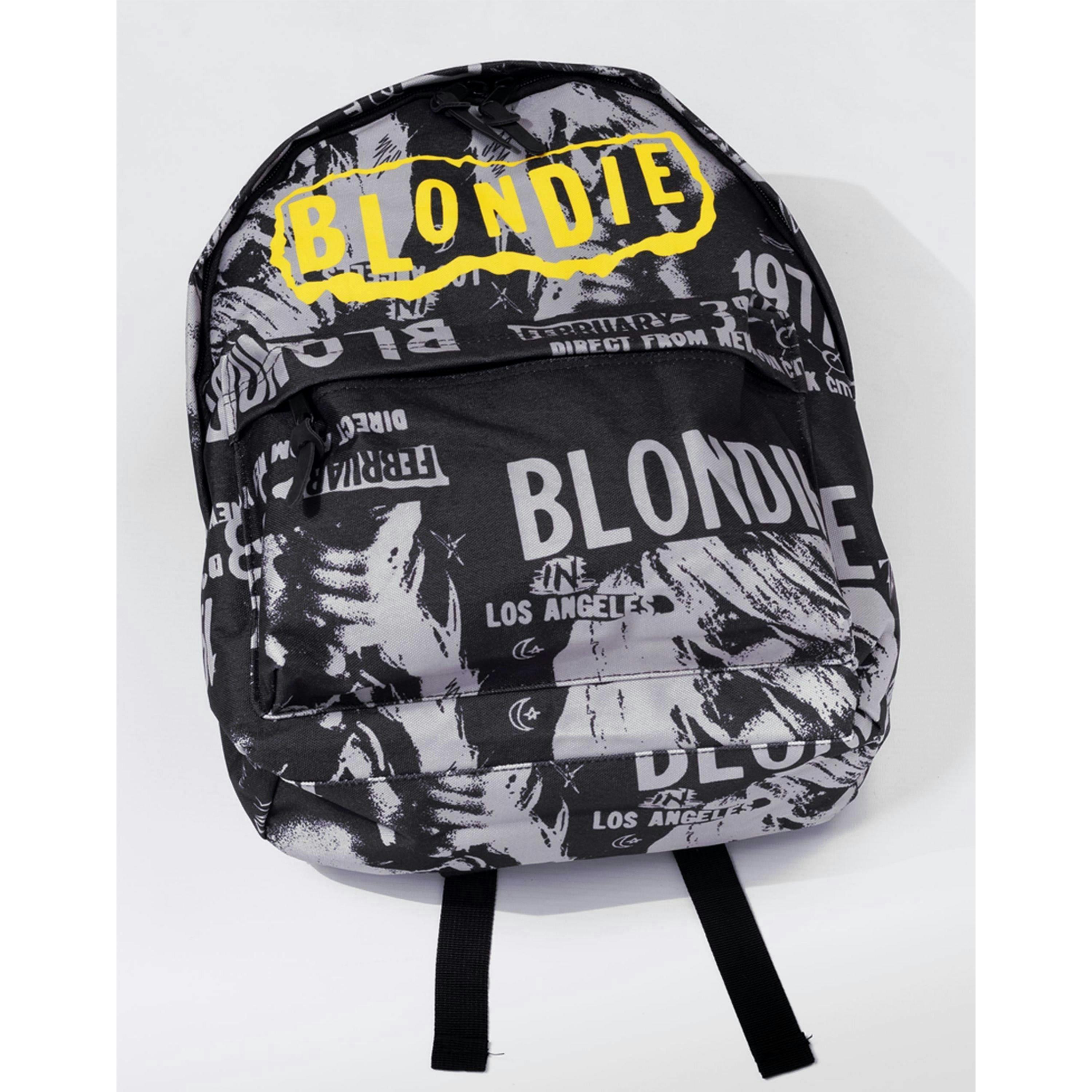 Blondie Unisex Black Logo Backpack (One Size) by Vanilla Underground , view 3 of 6