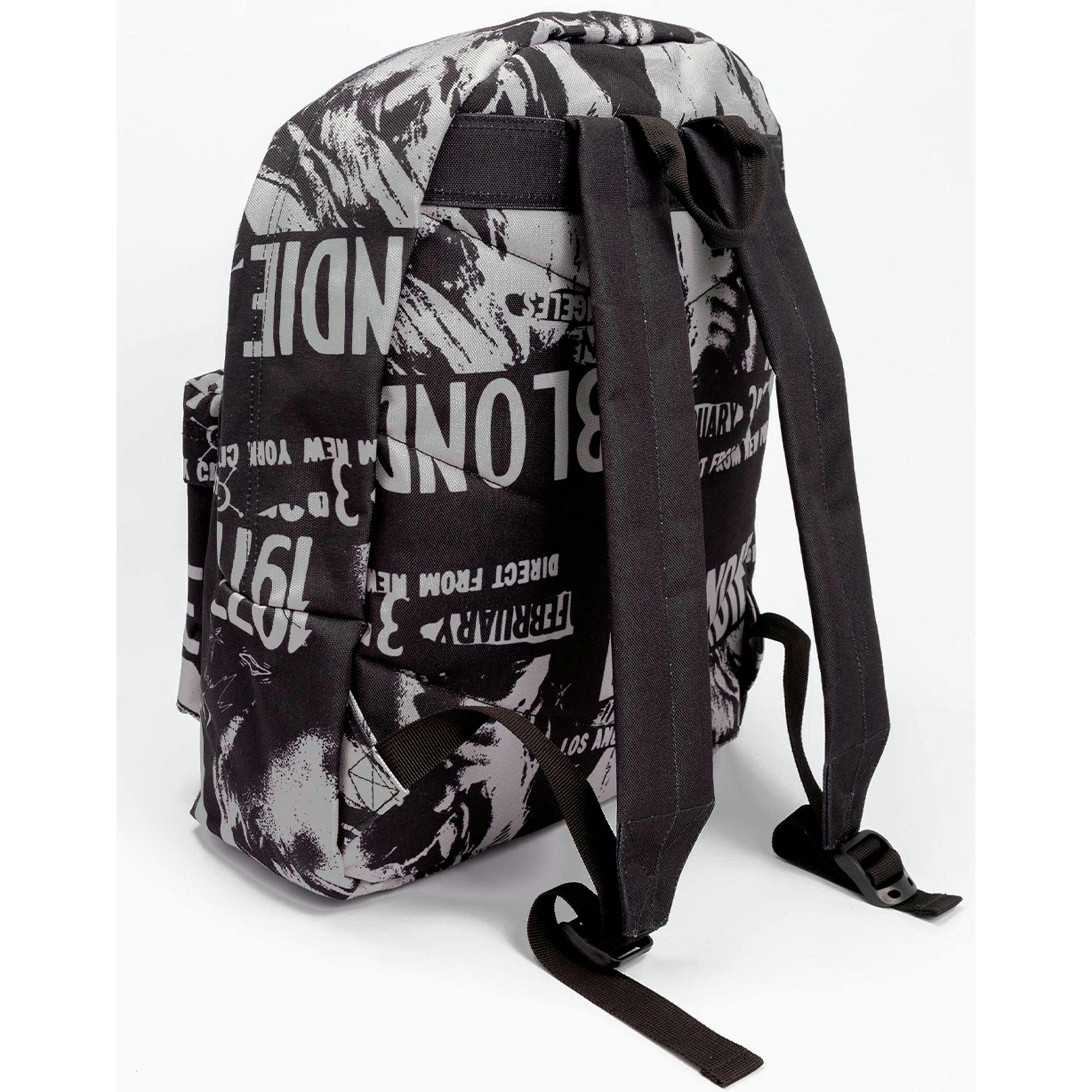 Blondie Unisex Black Logo Backpack (One Size) by Vanilla Underground , view 5 of 6