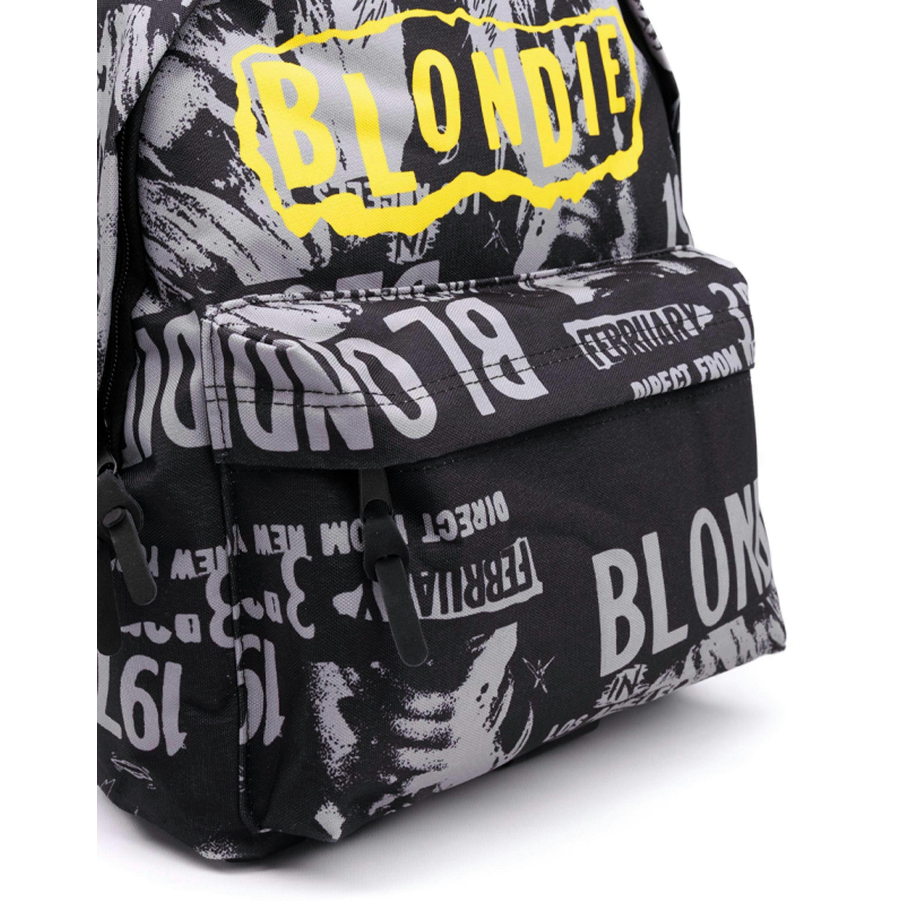 Blondie Unisex Black Logo Backpack (One Size) by Vanilla Underground , view 6 of 6