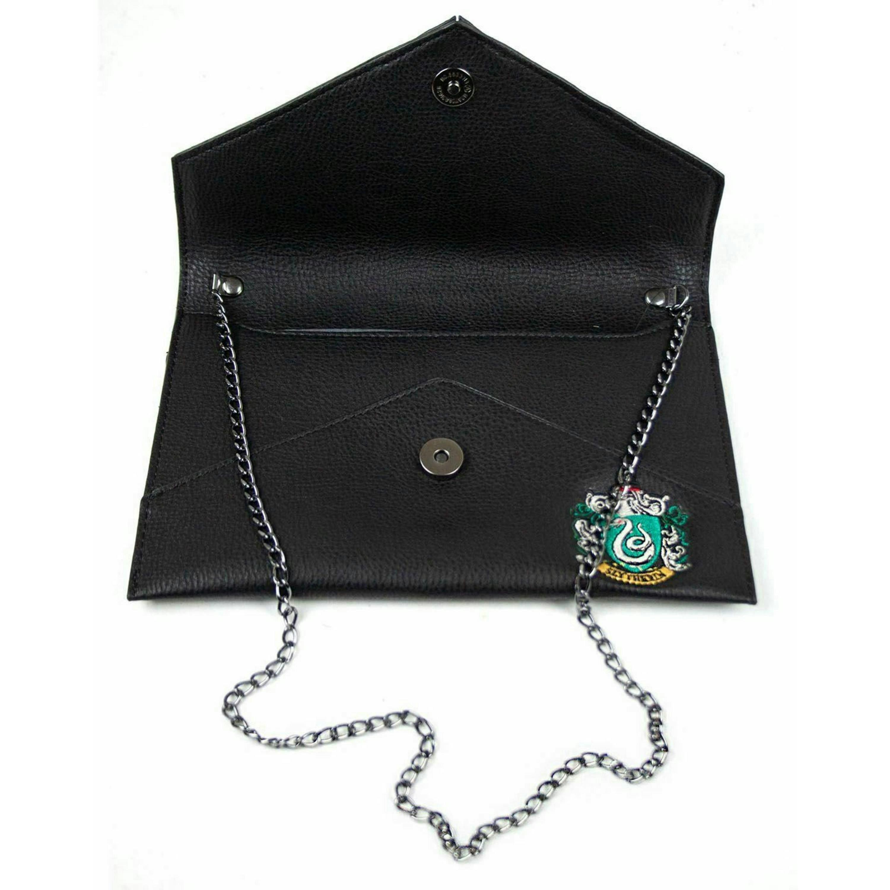 Danielle Nicole Womens Black Slytherin Uniform Clutch Bag (One Size) by Vanilla Underground , view 4 of 5
