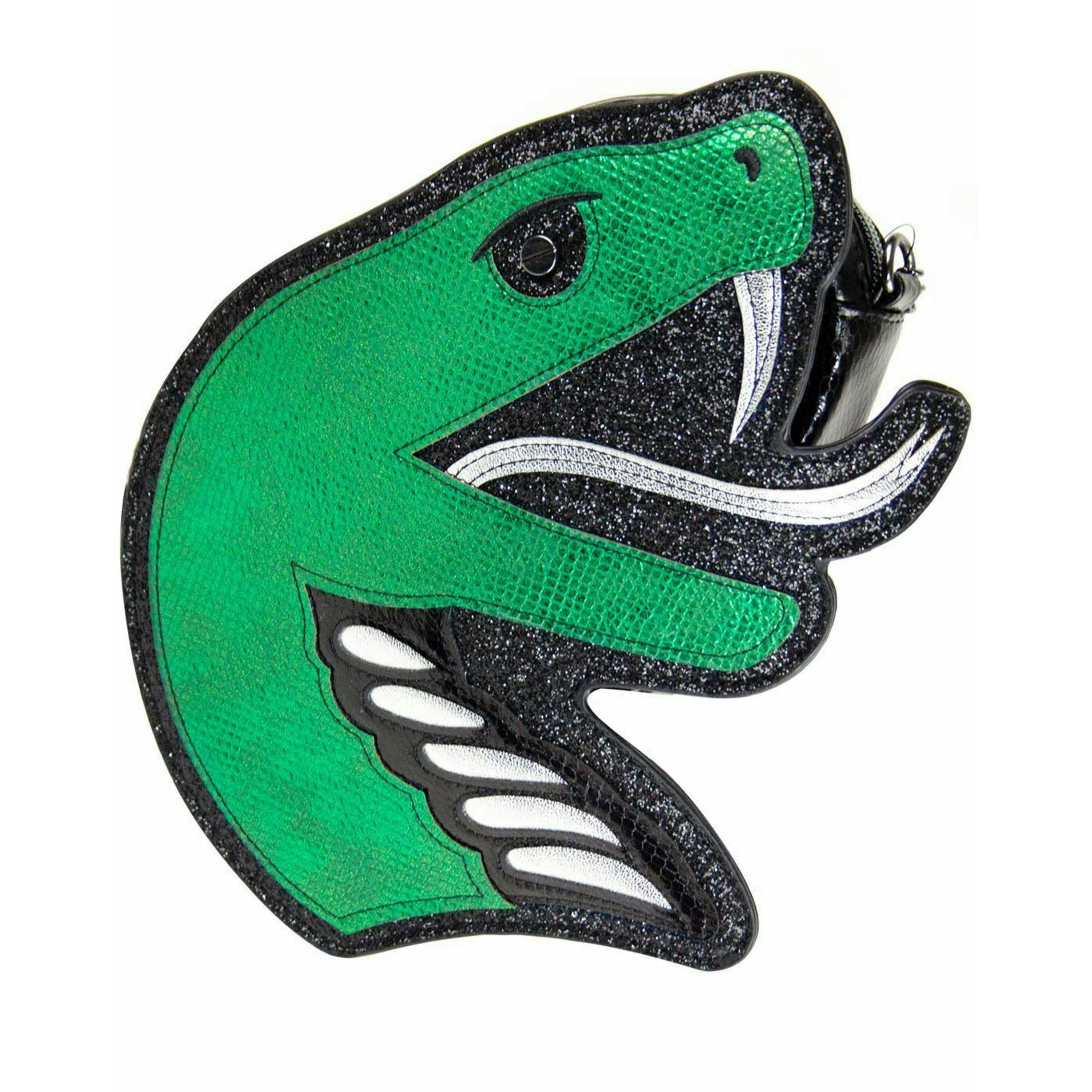 Danielle Nicole Womens Green Slytherin Crest Cross Body Bag (One Size) by Vanilla Underground , view 1 of 4