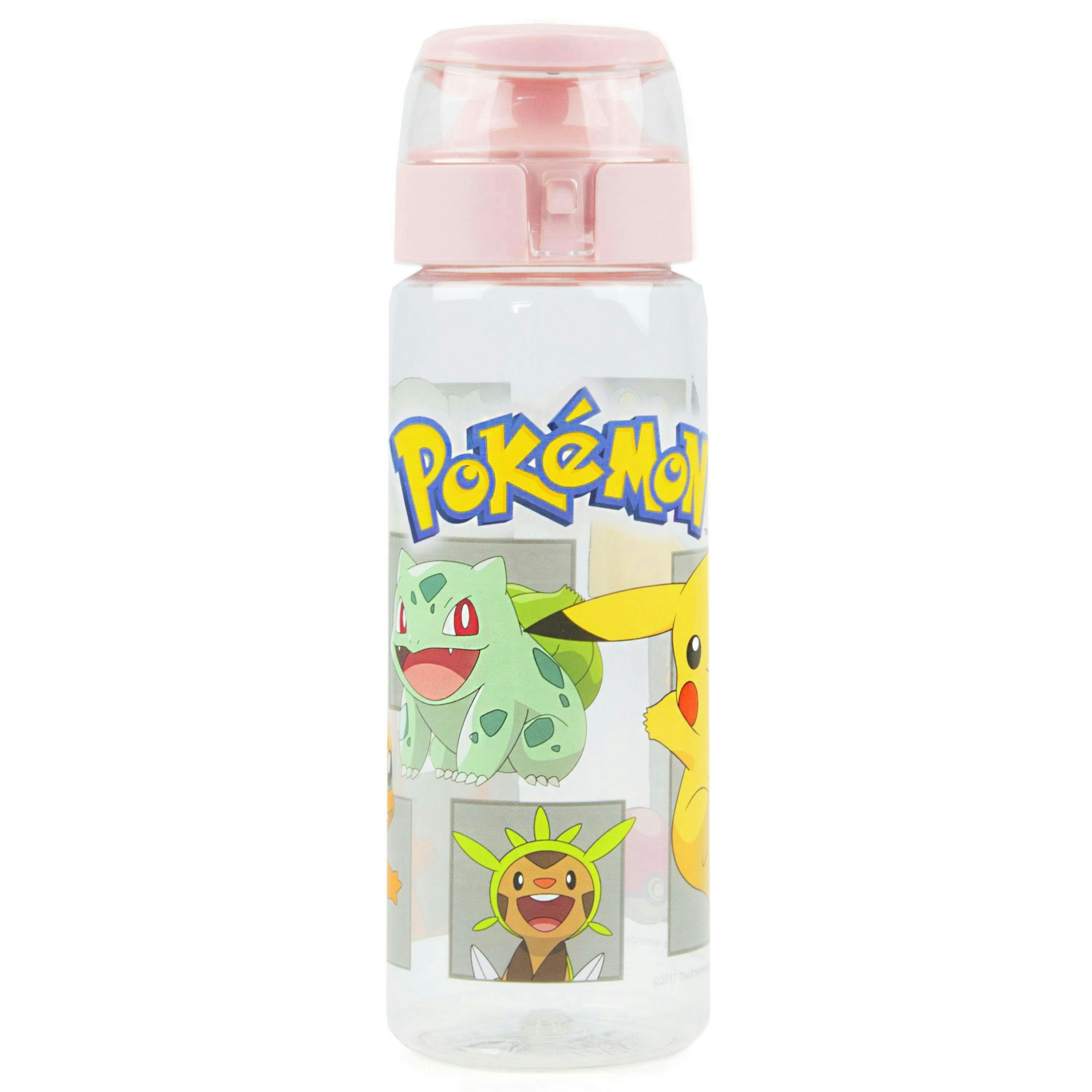 Pokemon Girls Pink Multi Character Screw Water Bottle (One Size) by Vanilla Underground , view 1 of 4