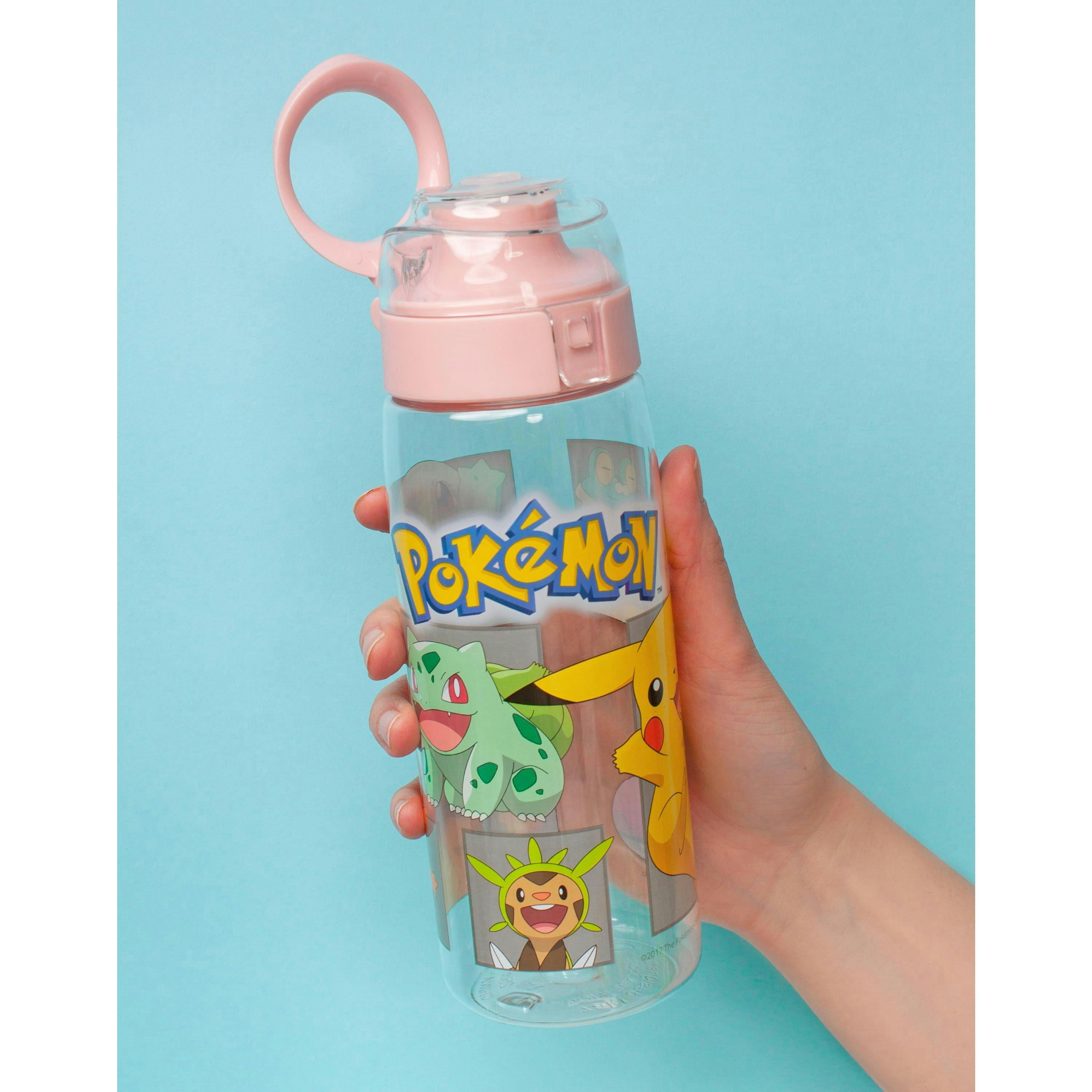 Pokemon Girls Pink Multi Character Screw Water Bottle (One Size) by Vanilla Underground , view 2 of 4