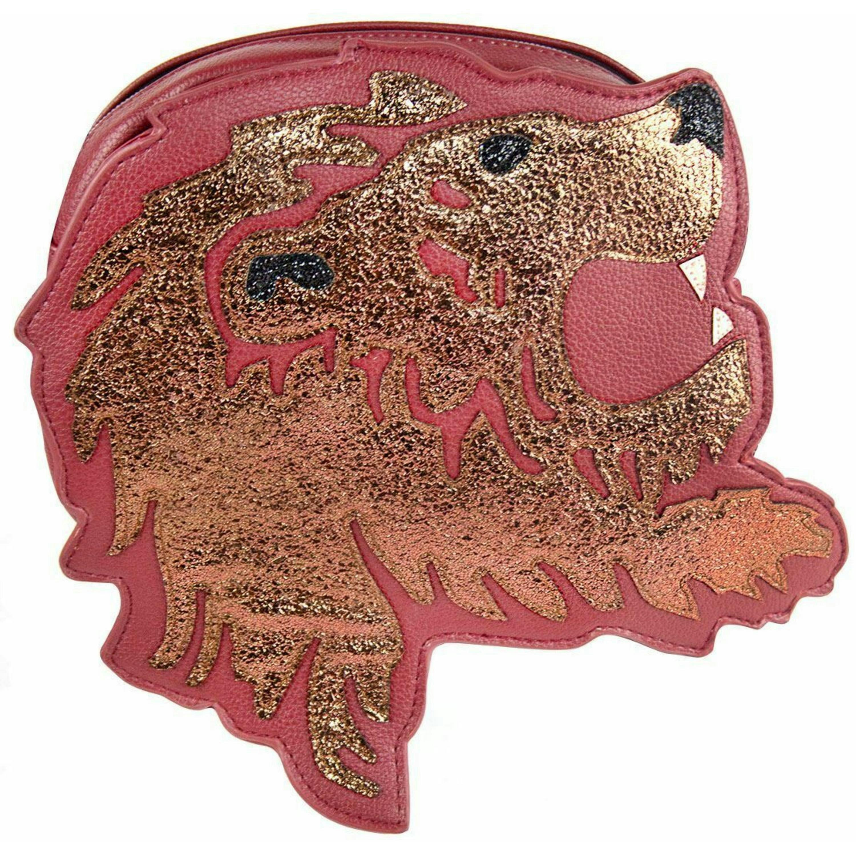 Danielle Nicole Womens Pink Gryffindor Lion Cross Body Bag (One Size) by Vanilla Underground , view 2 of 5