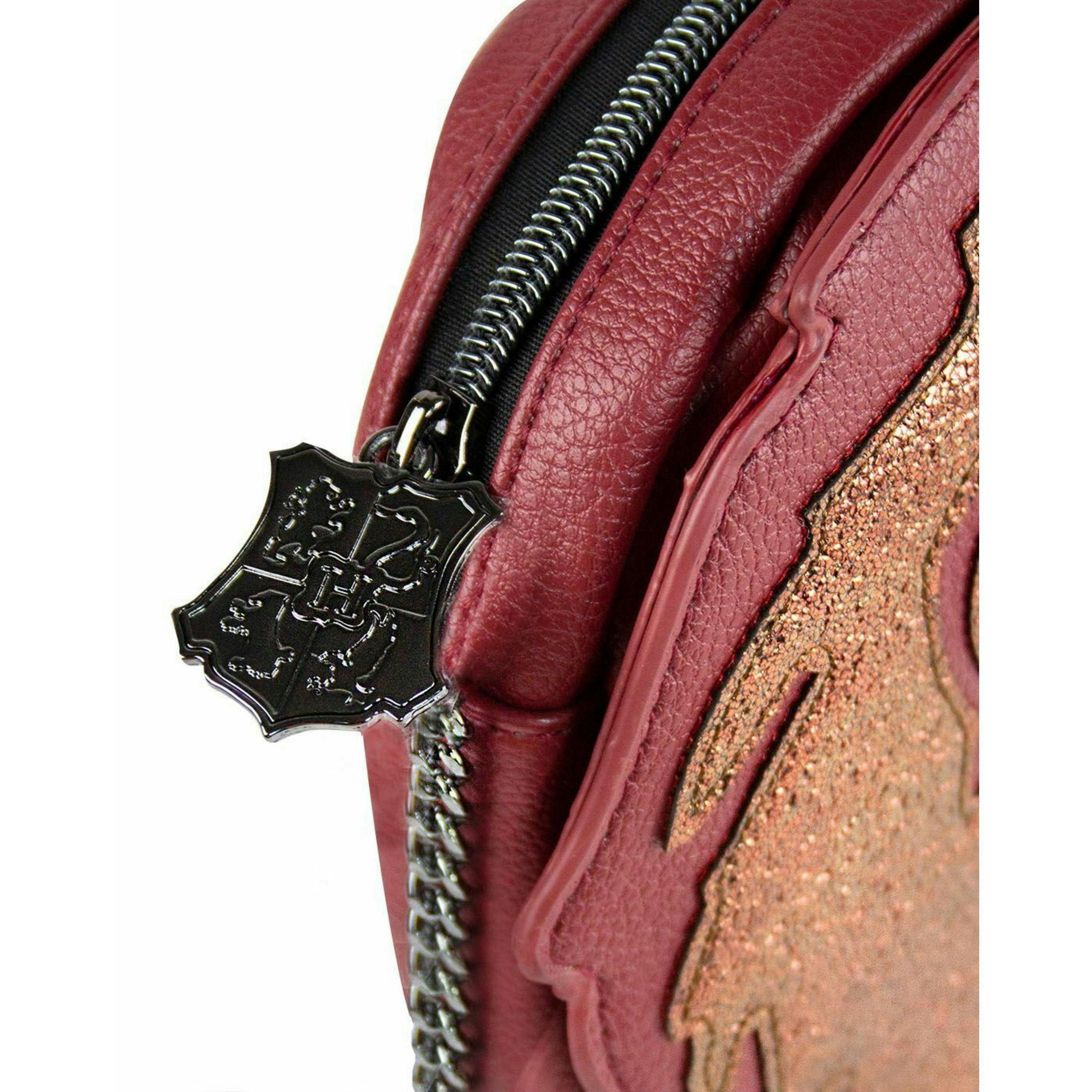 Danielle Nicole Womens Pink Gryffindor Lion Cross Body Bag (One Size) by Vanilla Underground , view 5 of 5