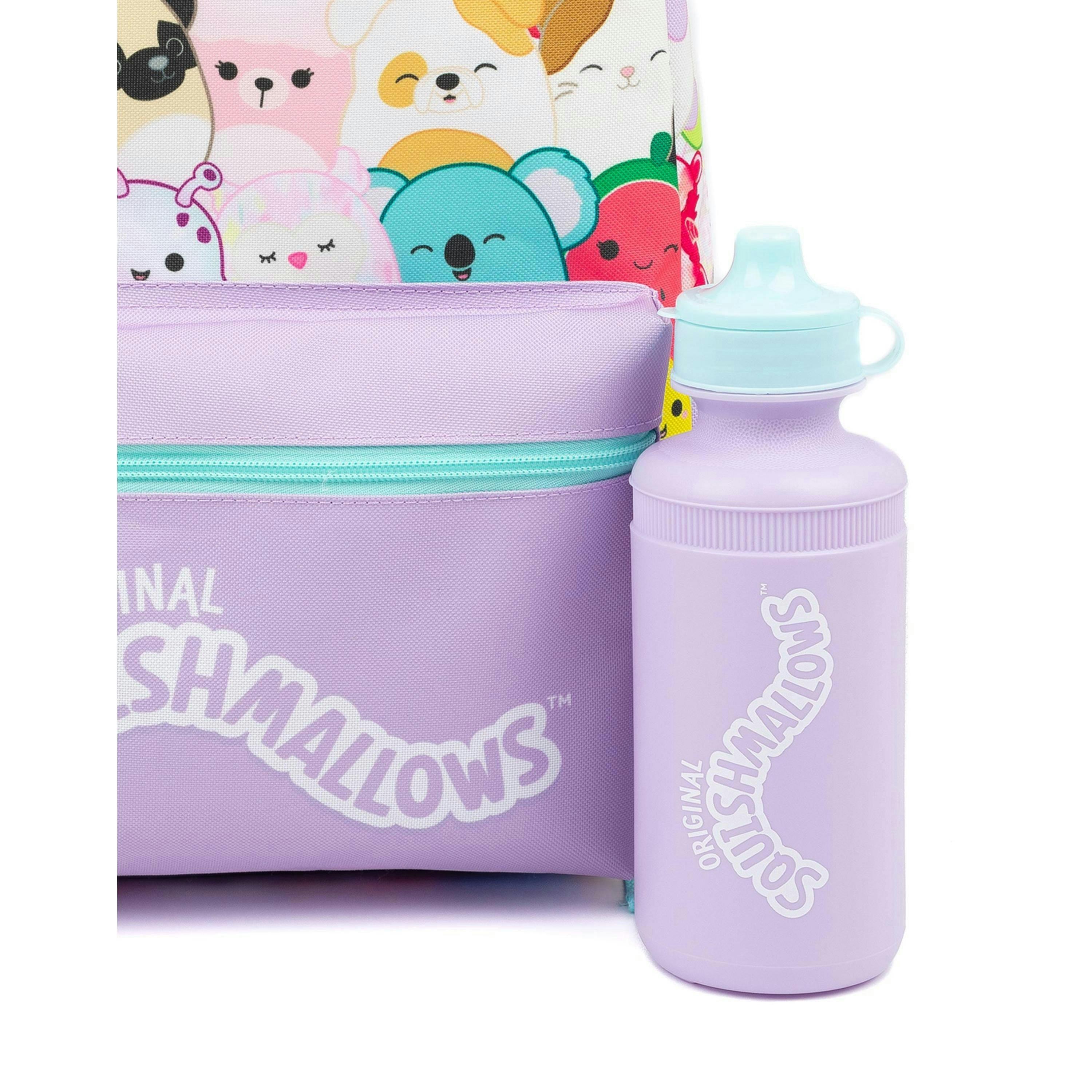 Squishmallows Unisex Kids Purple Printed 4 Piece Backpack Set (One Size) by Vanilla Underground , view 6 of 6