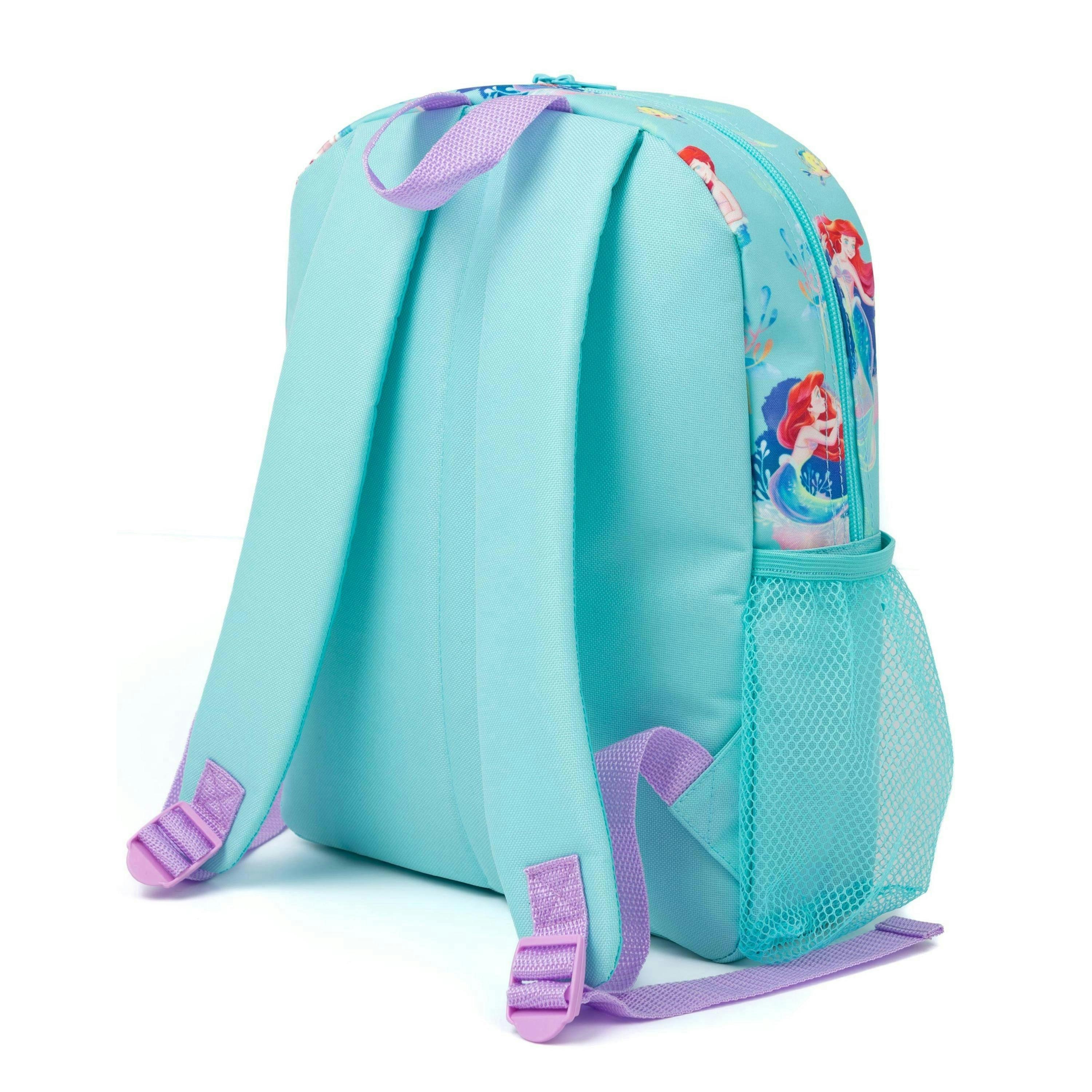 Disney Girls Blue Little Mermaid Backpack (One Size) by Vanilla Underground , view 3 of 6