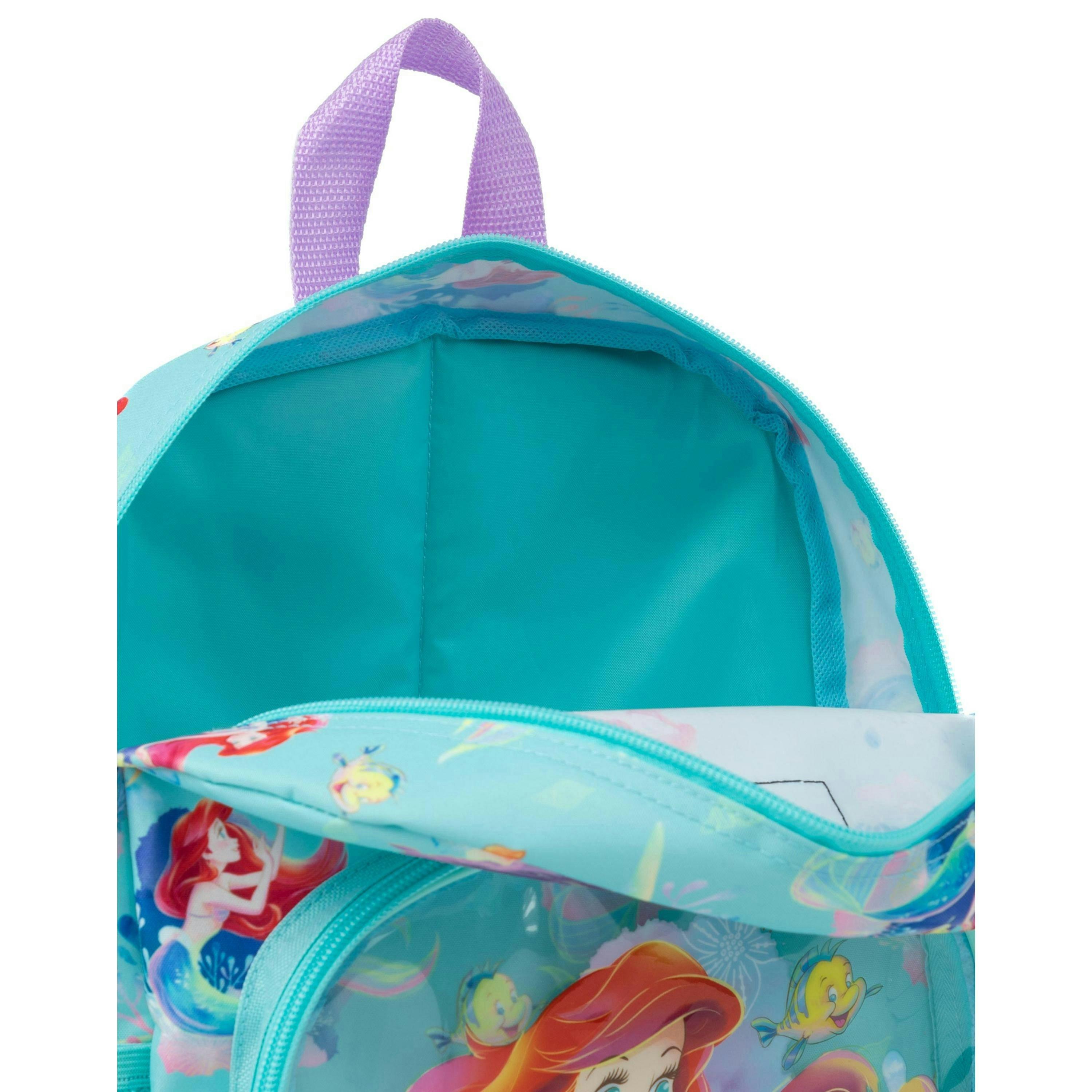 Disney Girls Blue Little Mermaid Backpack (One Size) by Vanilla Underground , view 6 of 6