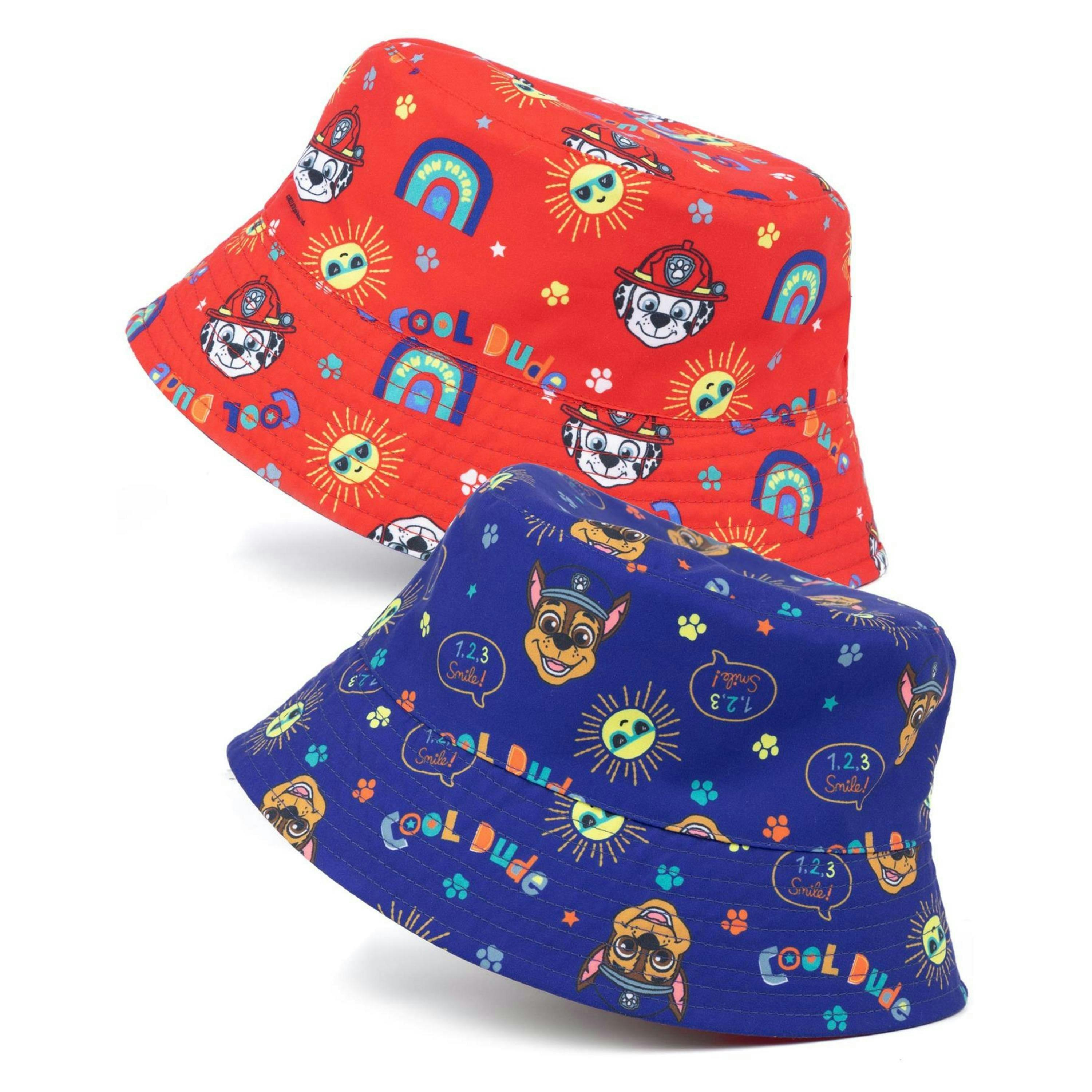 Paw Patrol Boys Multicoloured Bucket Hat (One Size) by Vanilla Underground , view 1 of 6