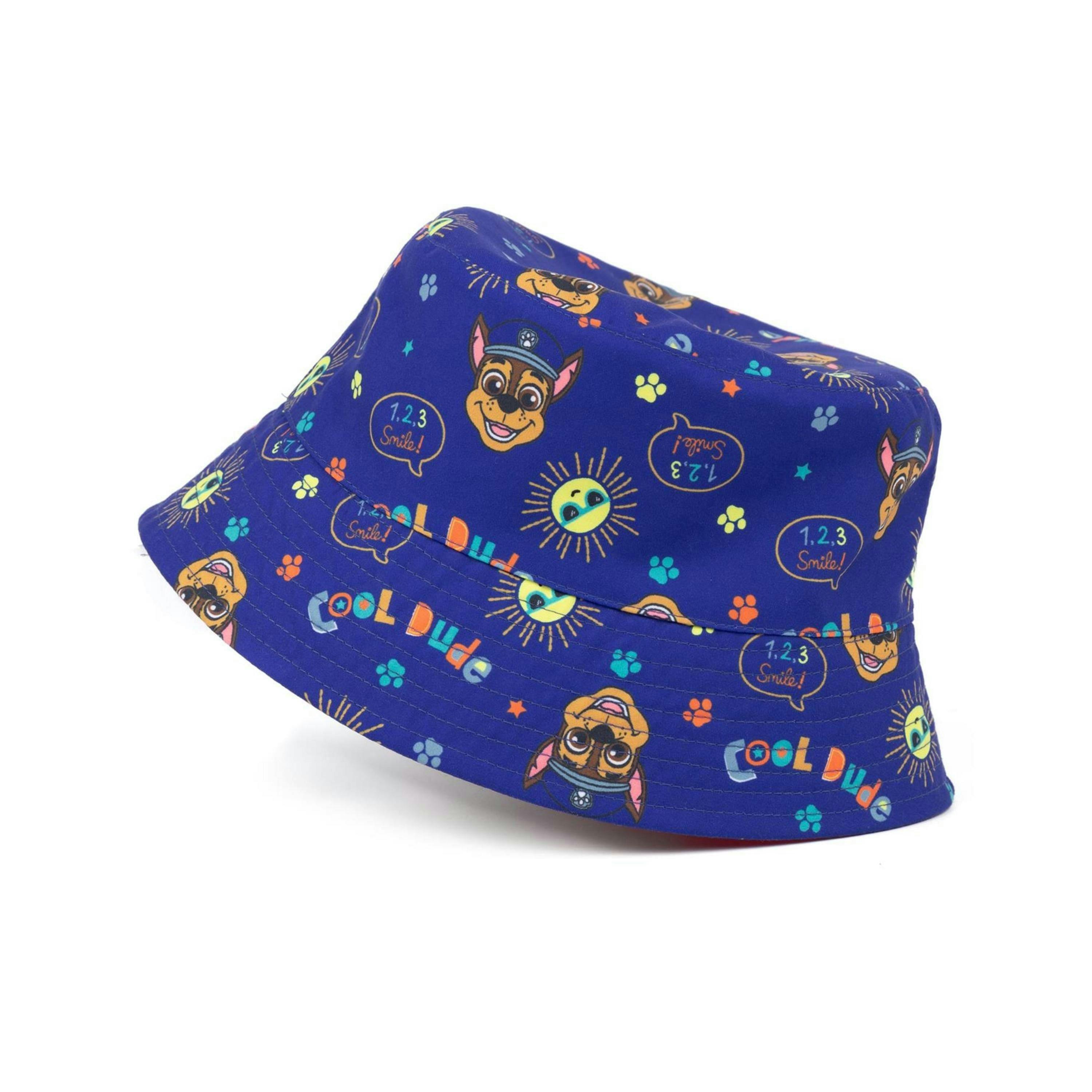 Paw Patrol Boys Multicoloured Bucket Hat (One Size) by Vanilla Underground , view 3 of 6