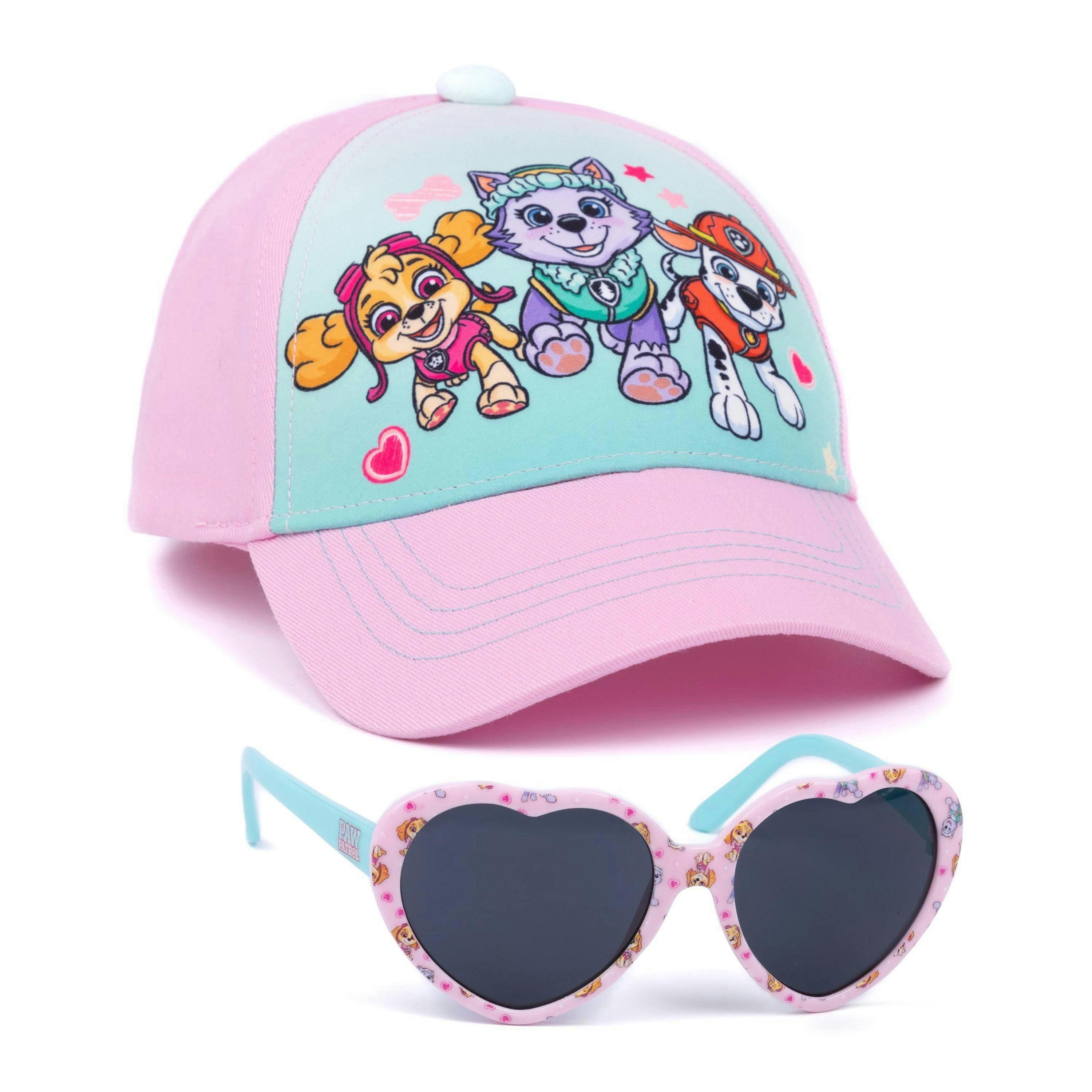 Paw Patrol Girls Pink Cap and Sunglasses Set (One Size) by Vanilla Underground , view 1 of 4