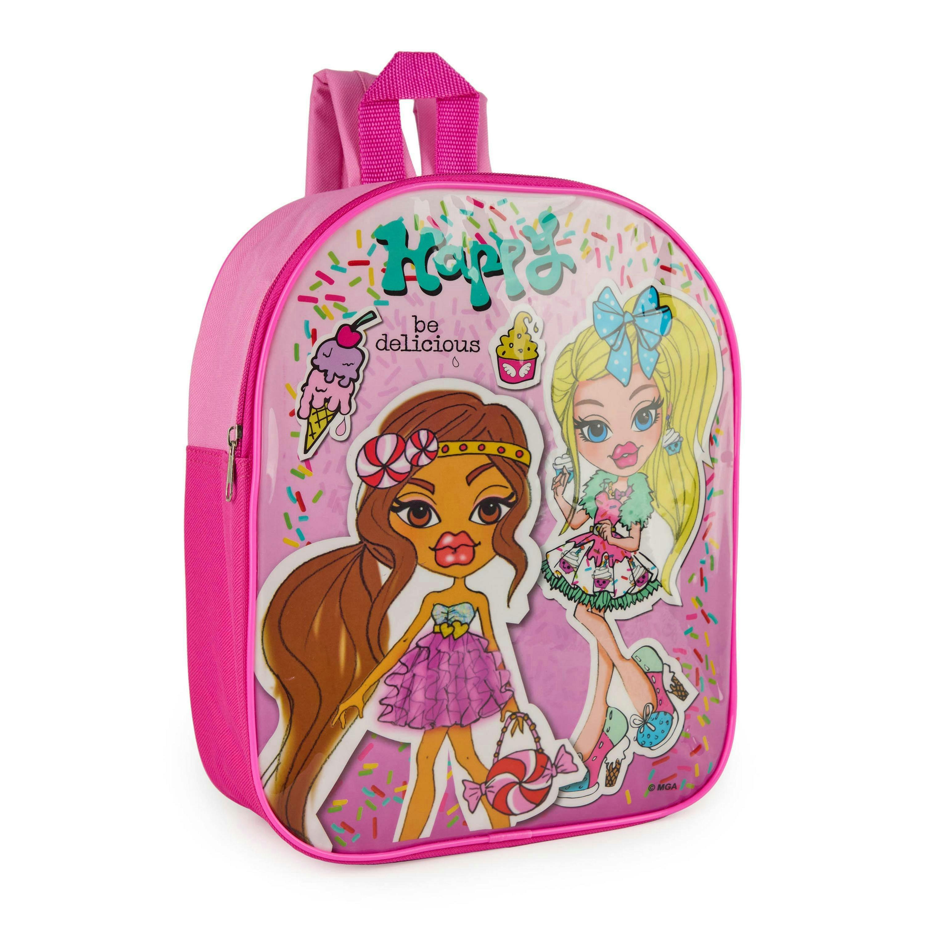 Bratz Girls Pink Backpack (One Size) by Vanilla Underground , view 1 of 6