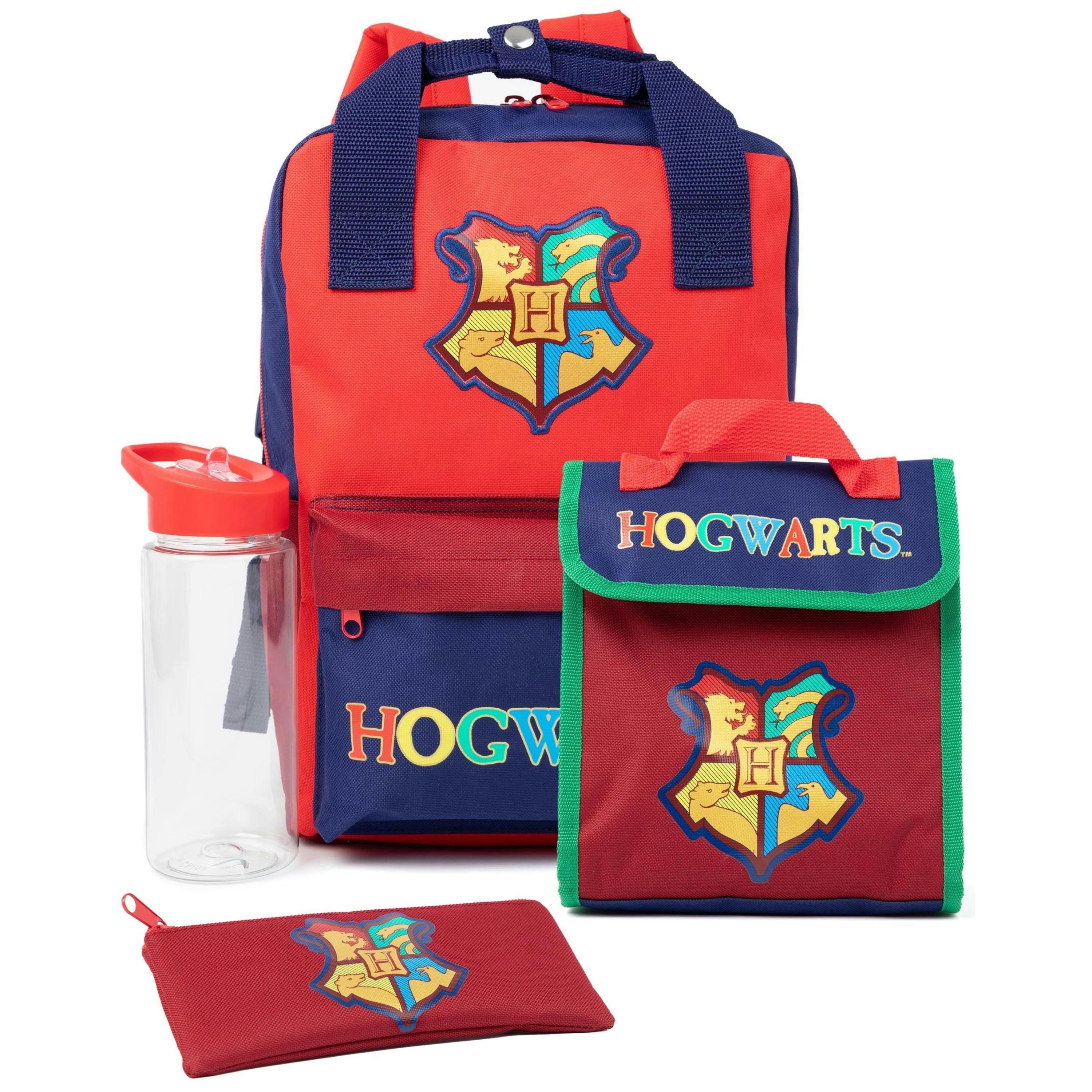 Harry Potter Unisex Kids Red 4 Piece Backpack Set (One Size) by Vanilla Underground , view 1 of 6