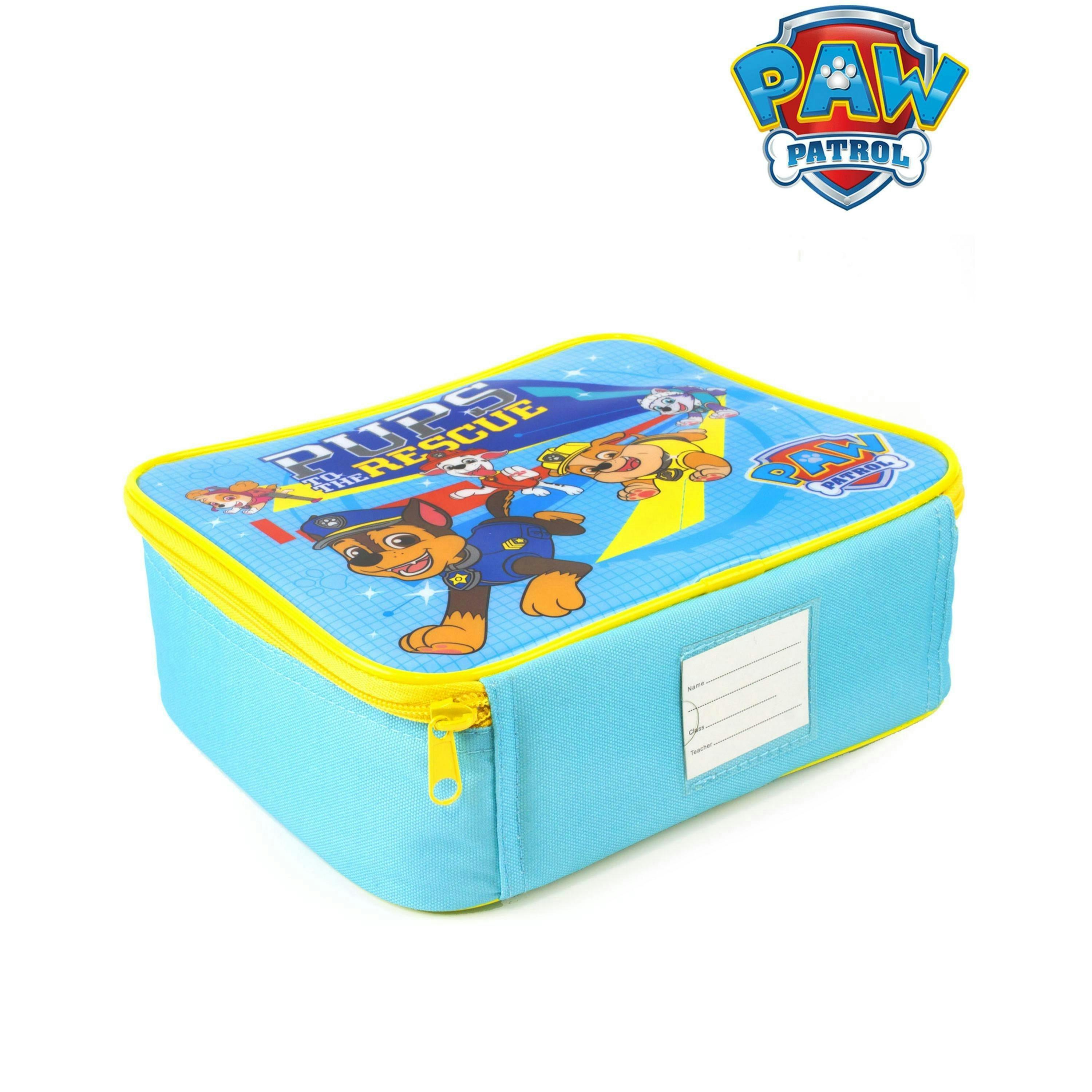 Paw Patrol Boys Blue Lunch Bag Bottle and Snack Pot (One Size) by Vanilla Underground , view 5 of 6