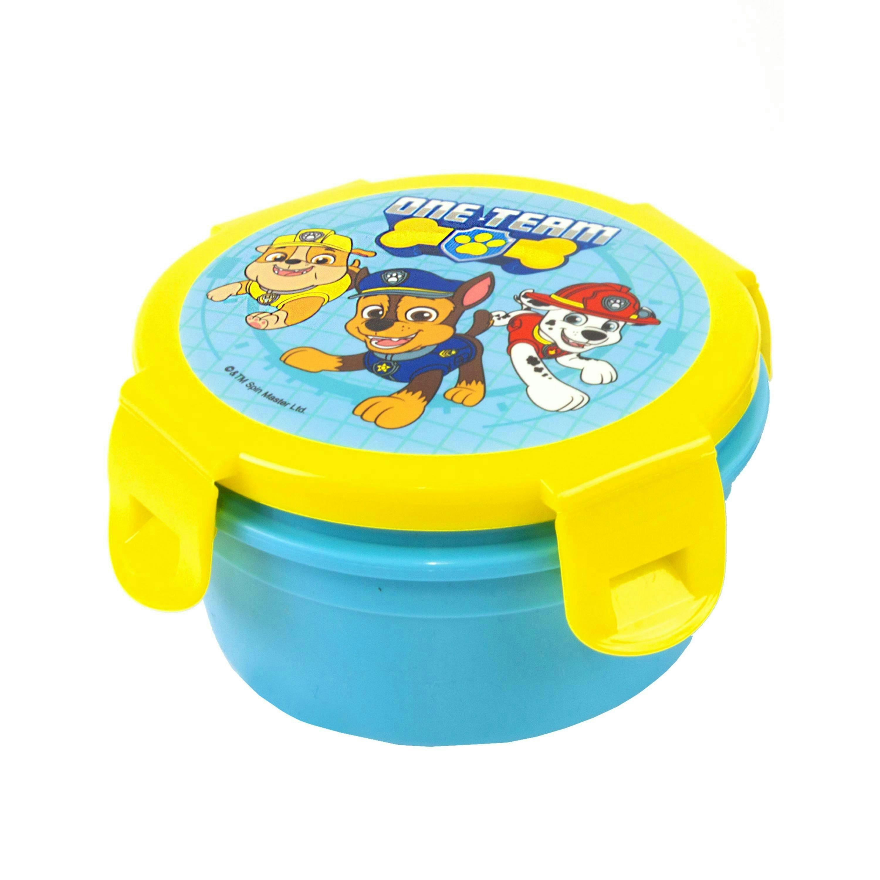 Paw Patrol Boys Blue Lunch Bag Bottle and Snack Pot (One Size) by Vanilla Underground , view 6 of 6