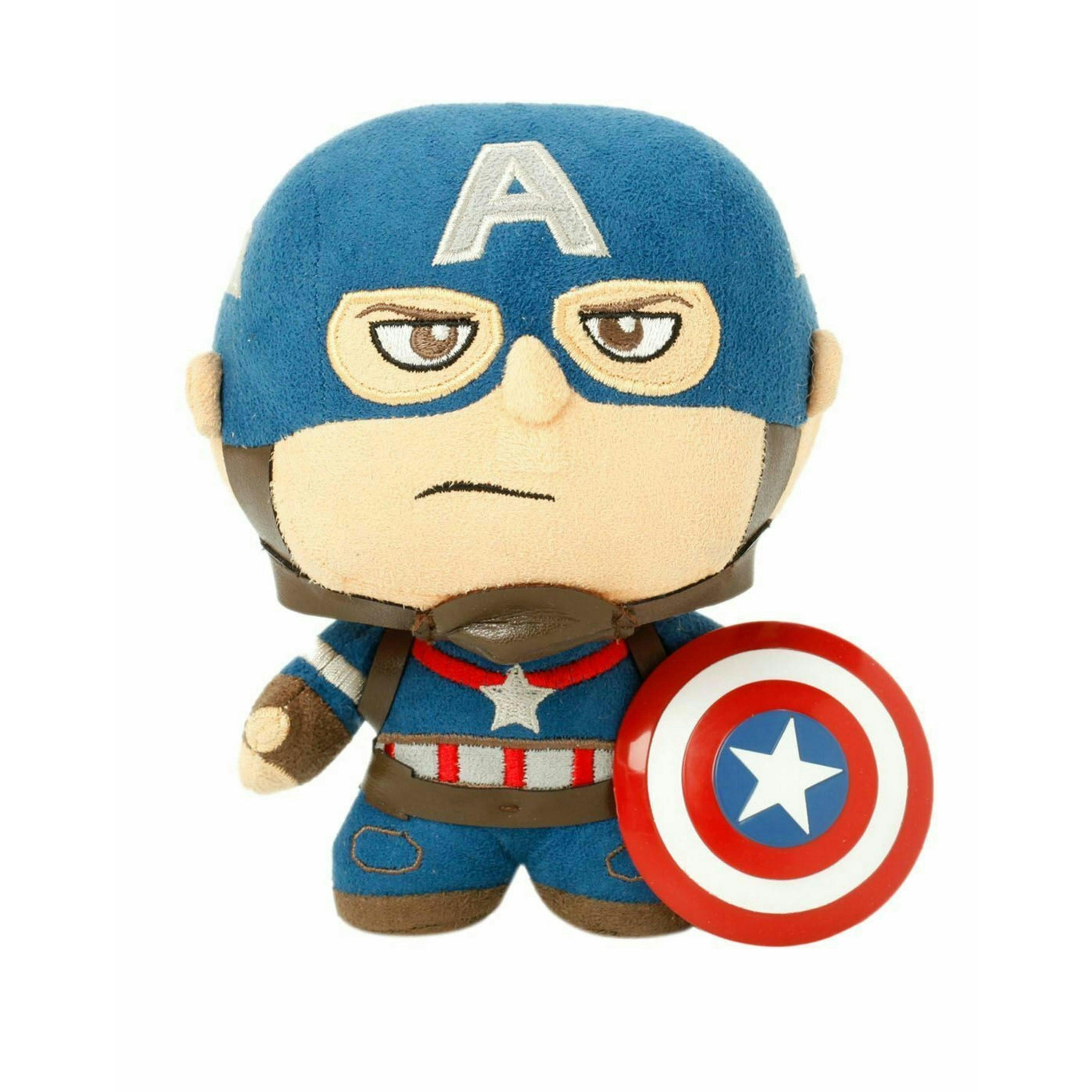 Funko Pop! Unisex Blue Captain America Plush Figure (One Size) by Vanilla Underground , view 1 of 2