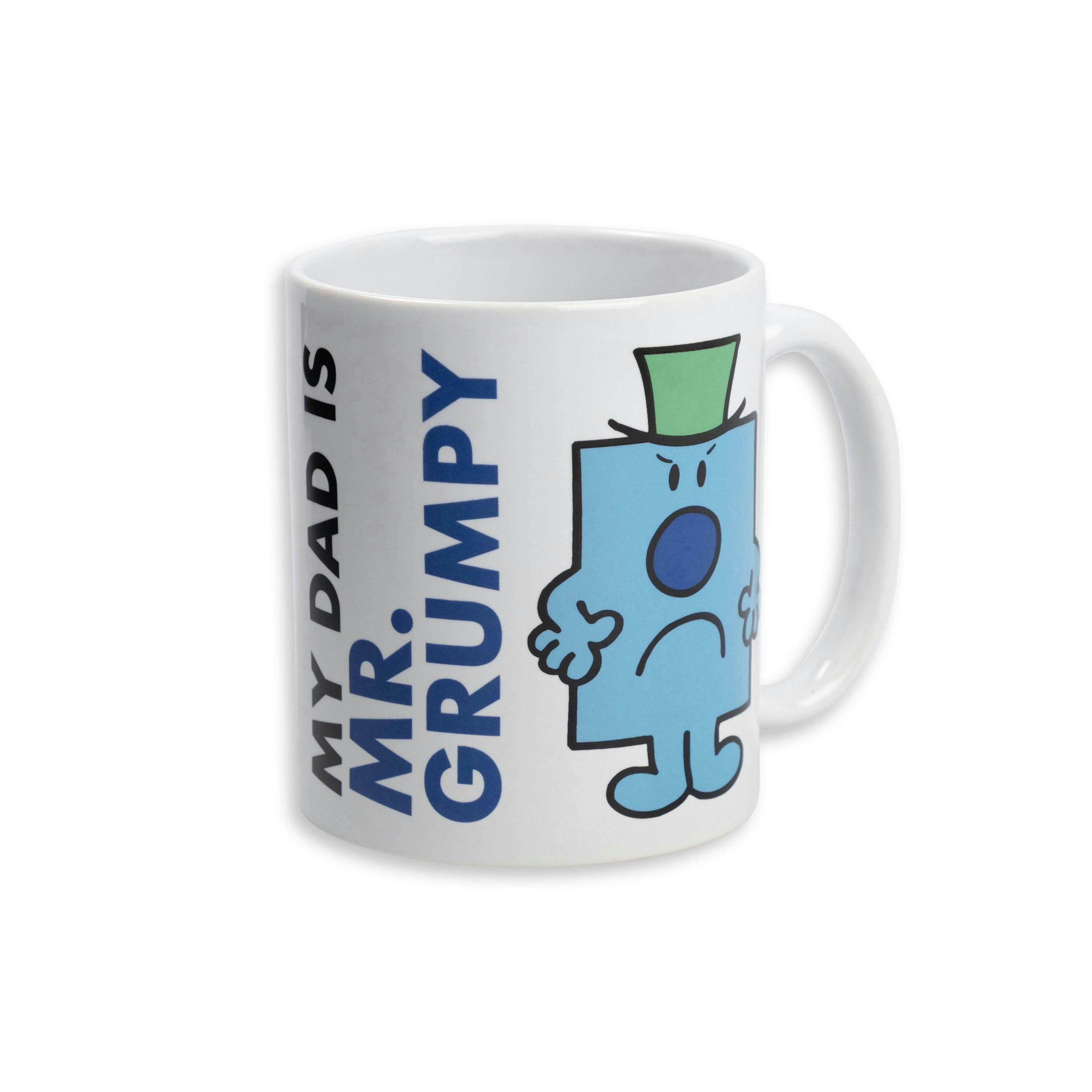 Mr. Men Mens Blue Mr Grumpy Mug and Sock Gift Set (One Size) by Vanilla Underground , view 3 of 6