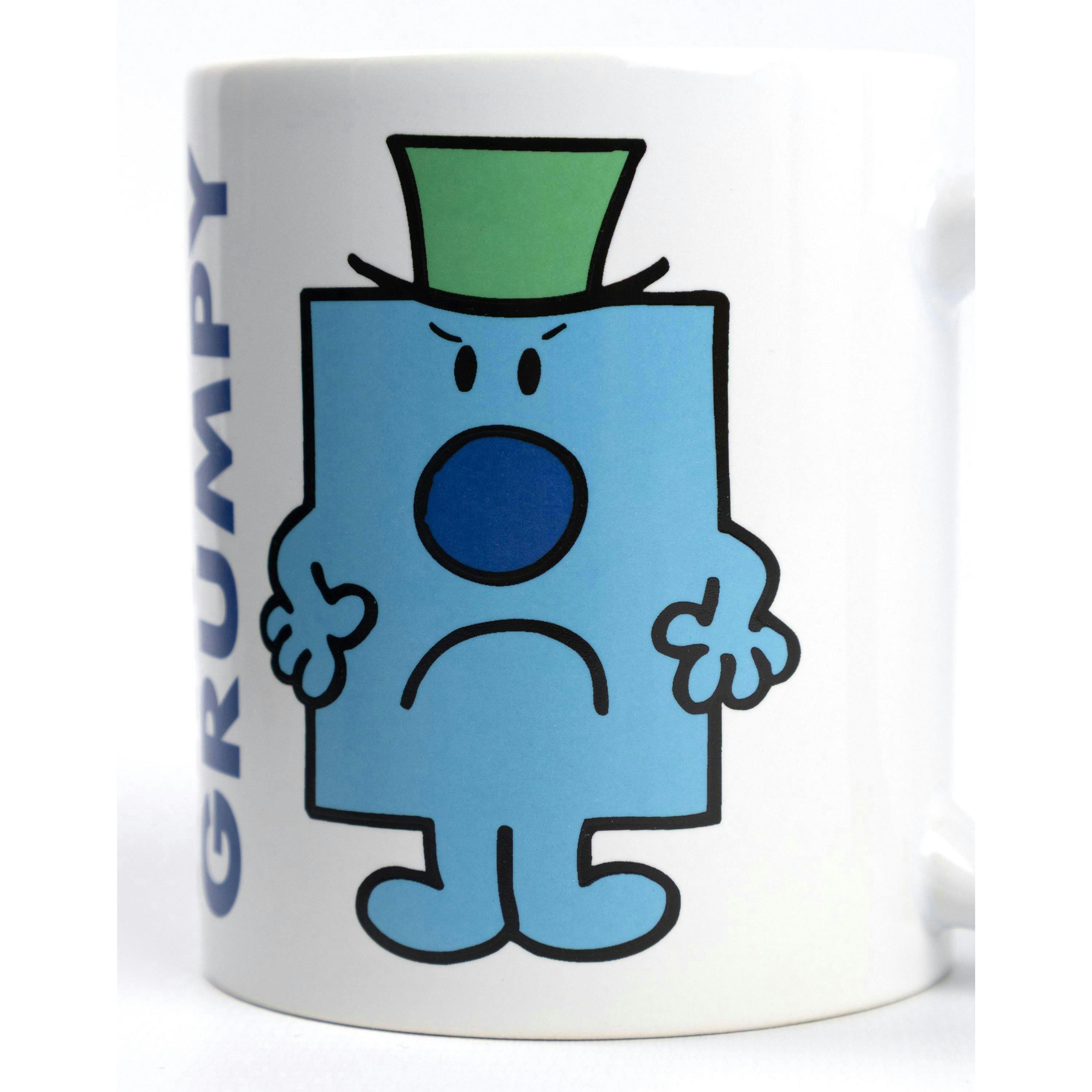 Mr. Men Mens Blue Mr Grumpy Mug and Sock Gift Set (One Size) by Vanilla Underground , view 5 of 6
