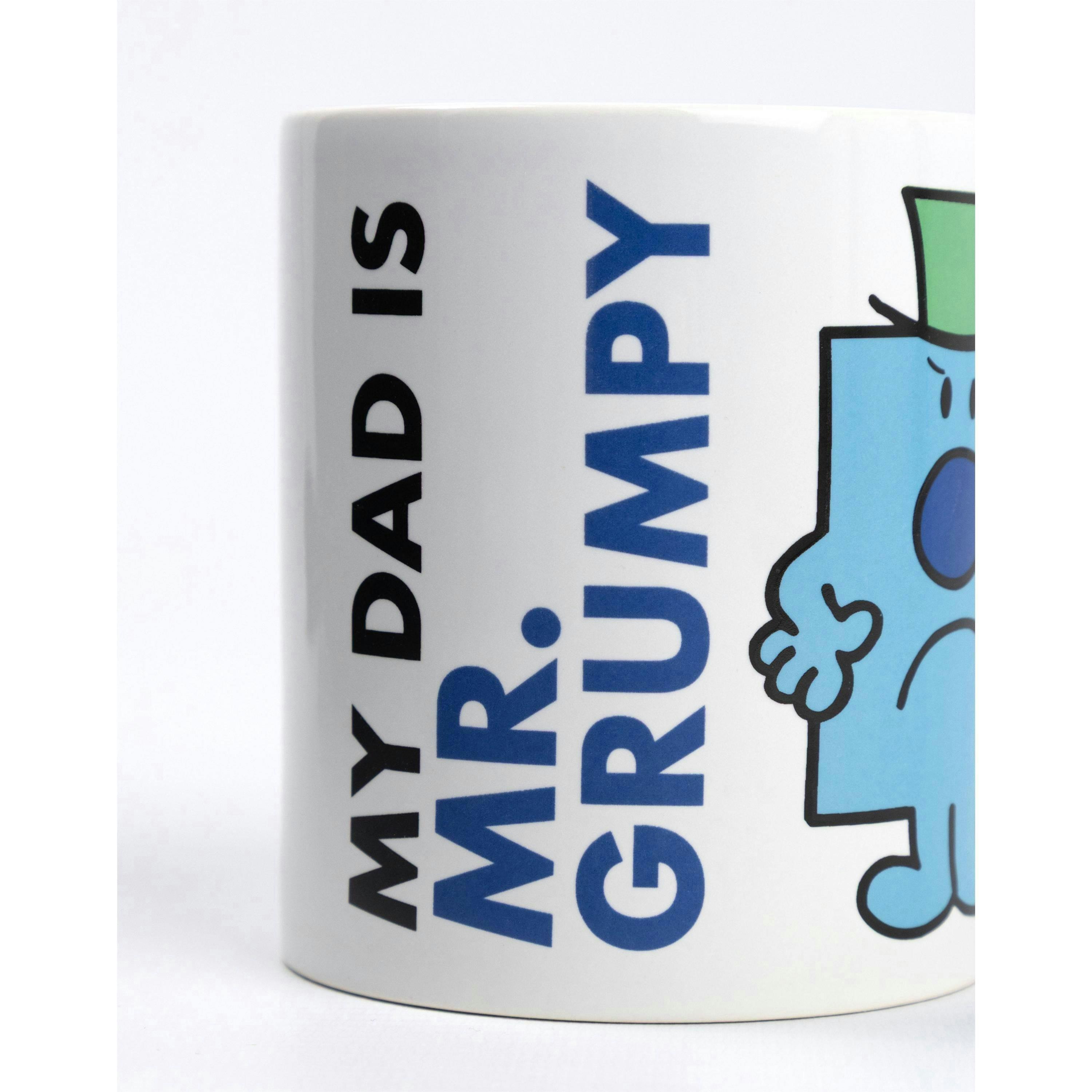 Mr. Men Mens Blue Mr Grumpy Mug and Sock Gift Set (One Size) by Vanilla Underground , view 6 of 6