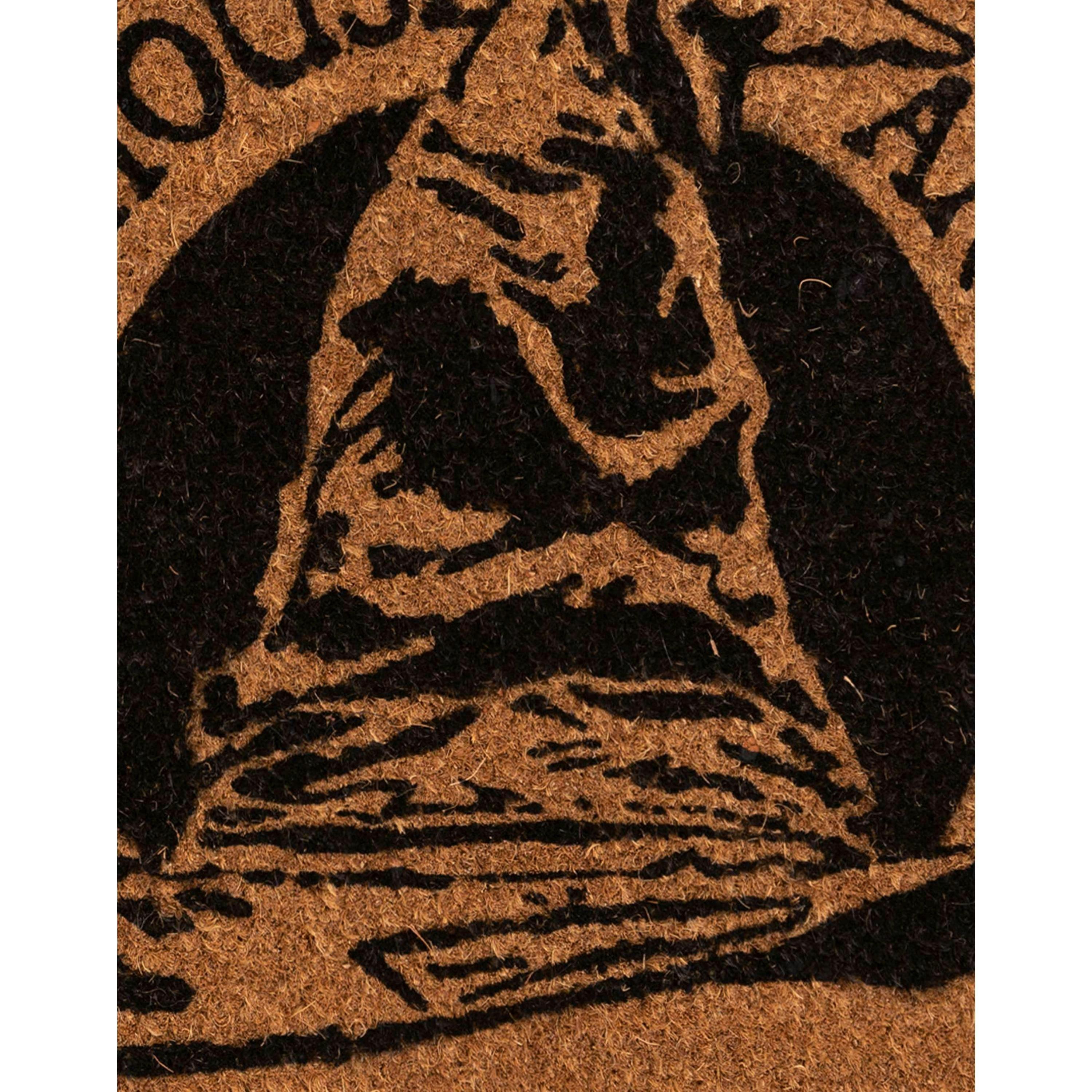 Harry Potter Unisex Brown Sorting Hat Coir Door Mat (One Size) by Vanilla Underground , view 3 of 3
