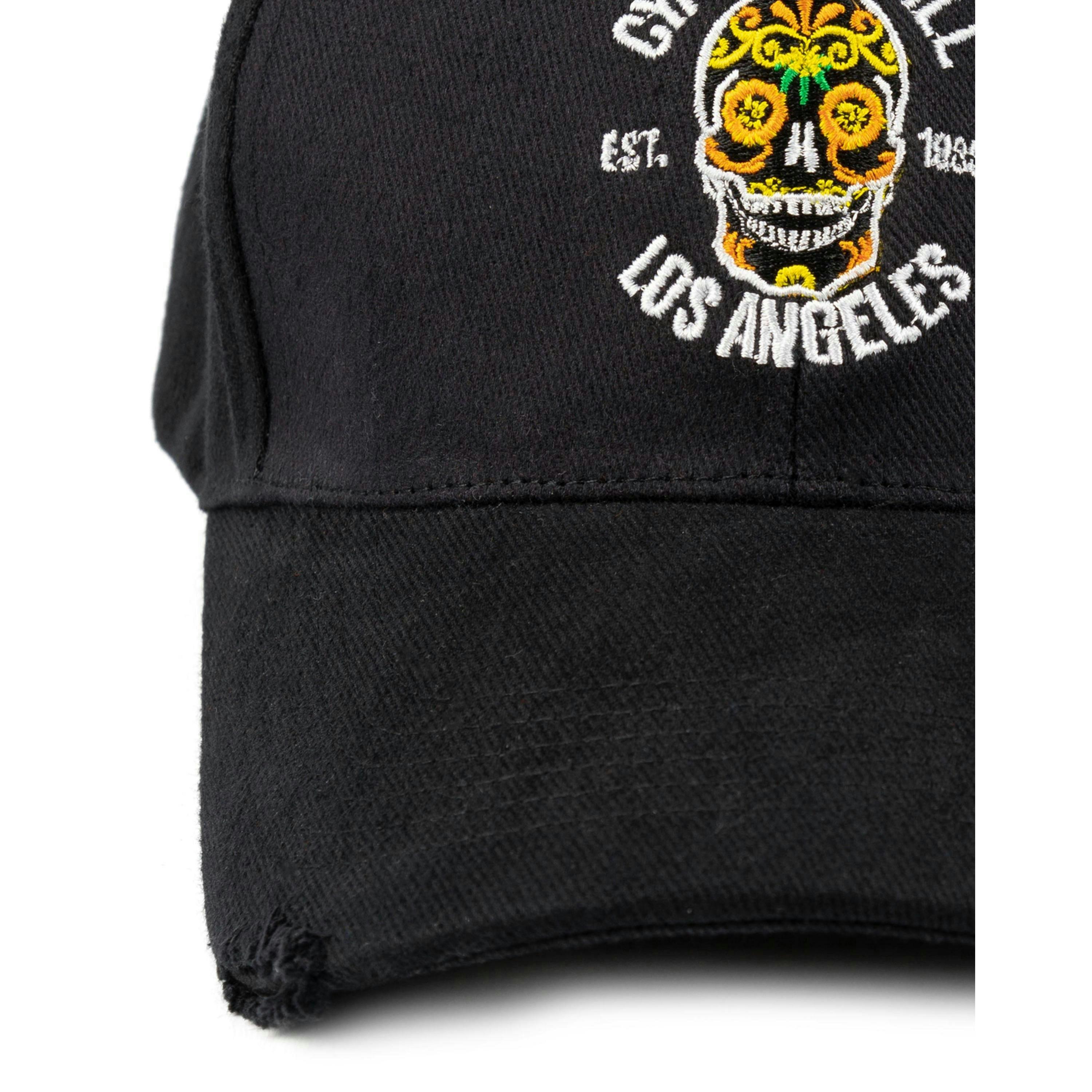 Cypress Hill Unisex Black Band Logo Adjustable Curved Peak Cap (One Size) by Vanilla Underground , view 5 of 6