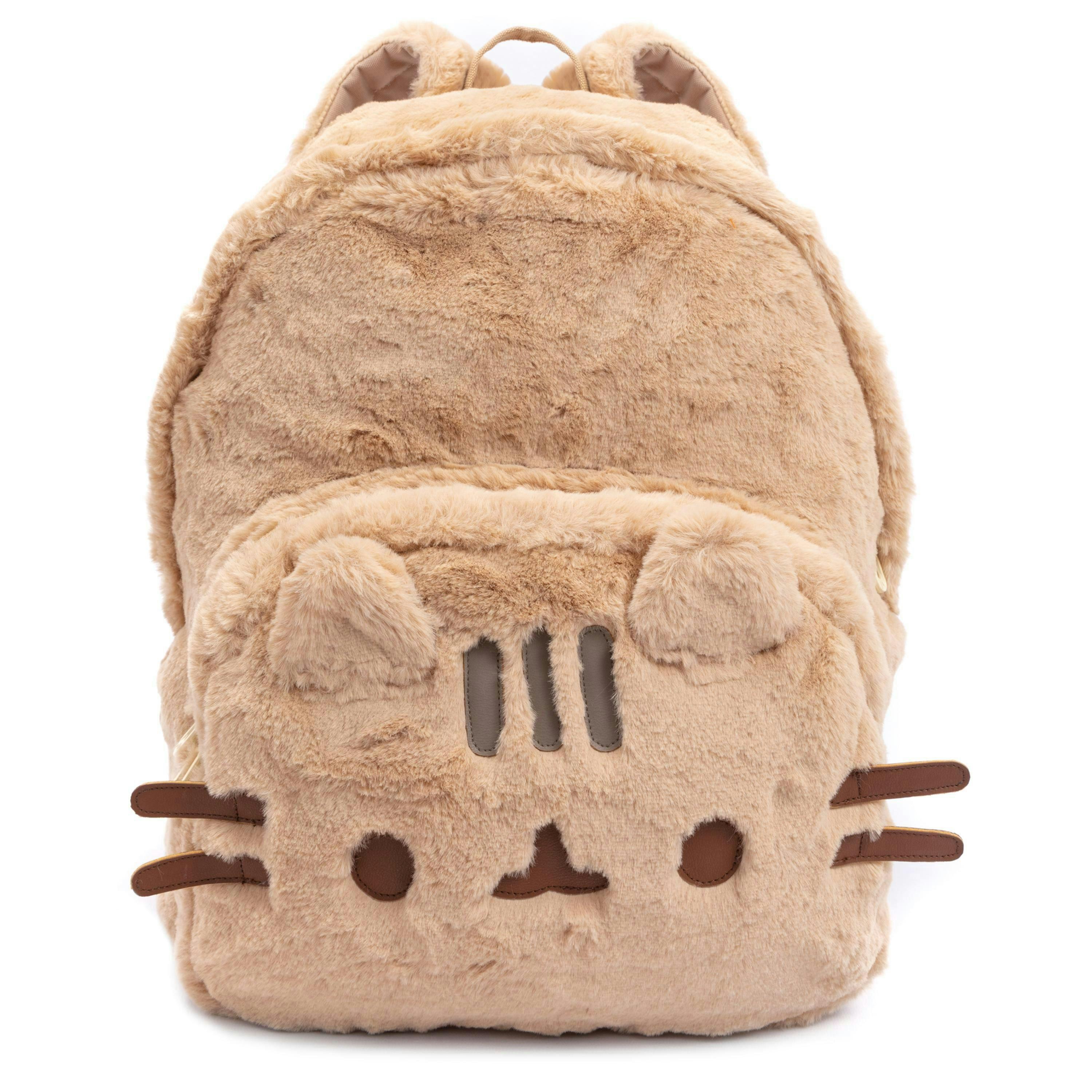 Pusheen Unisex Kids Beige Backpack (One Size) by Vanilla Underground , view 1 of 6